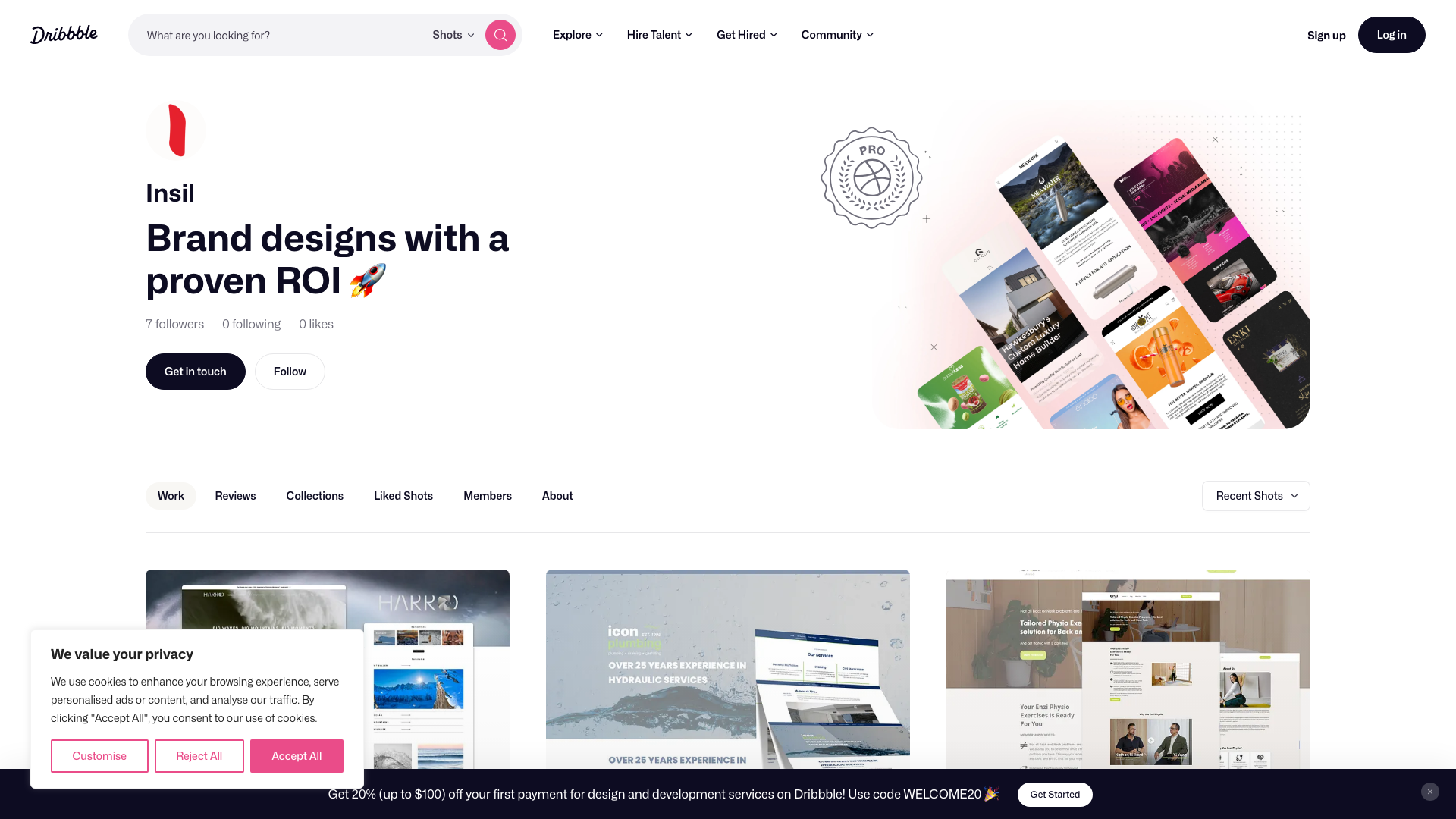 View Portfolio screenshot