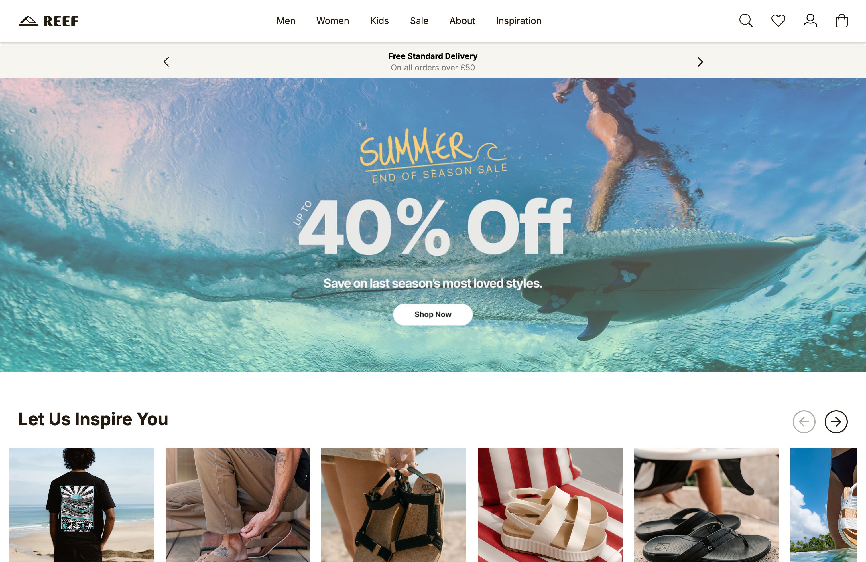 Reef Sandals screenshot 6