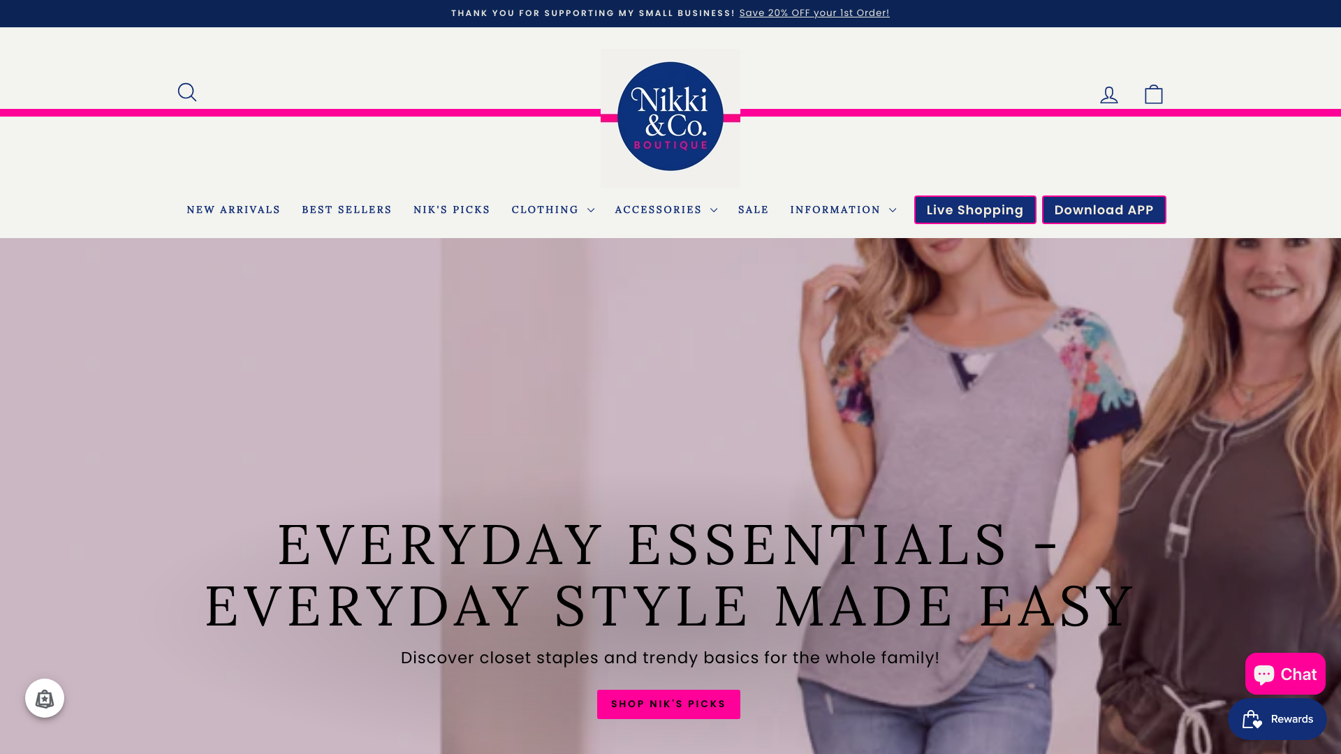 Clothing Store - Drop-shipping Model