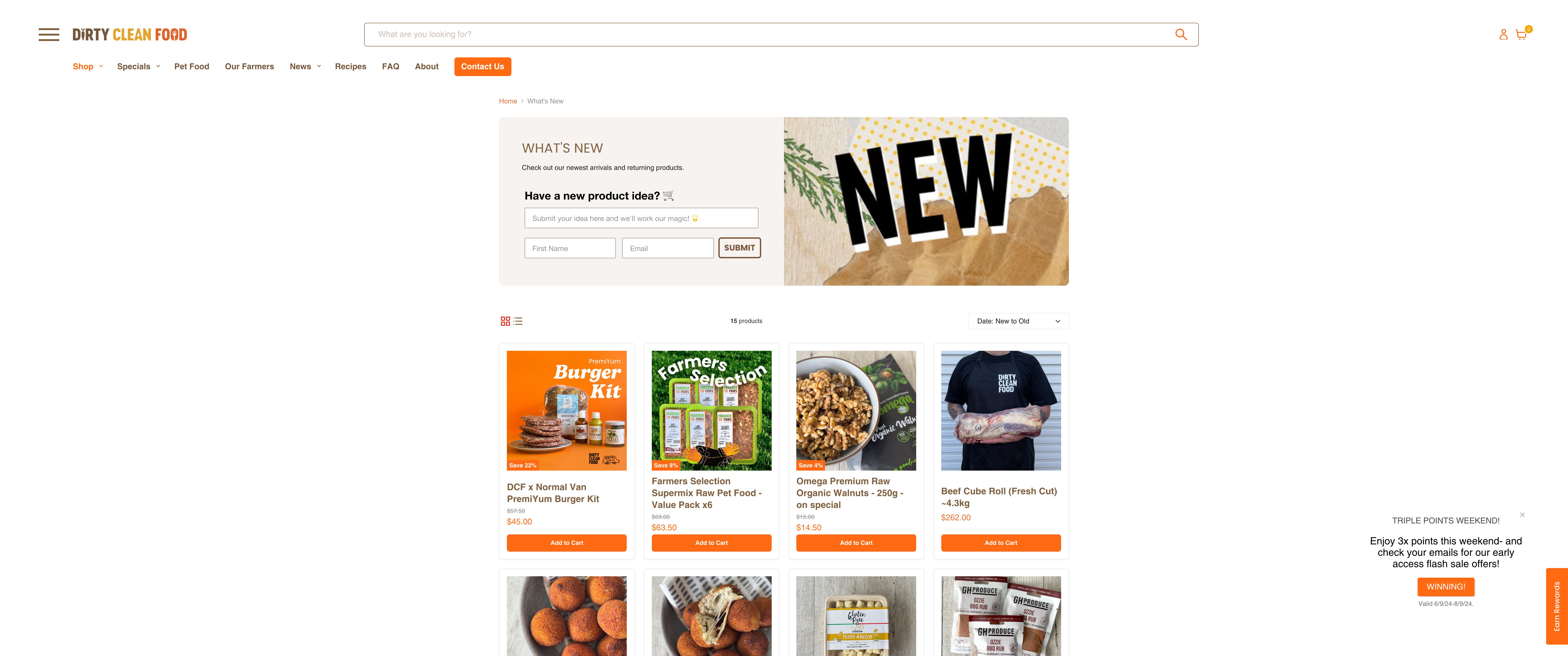Dirty Clean Food screenshot 5