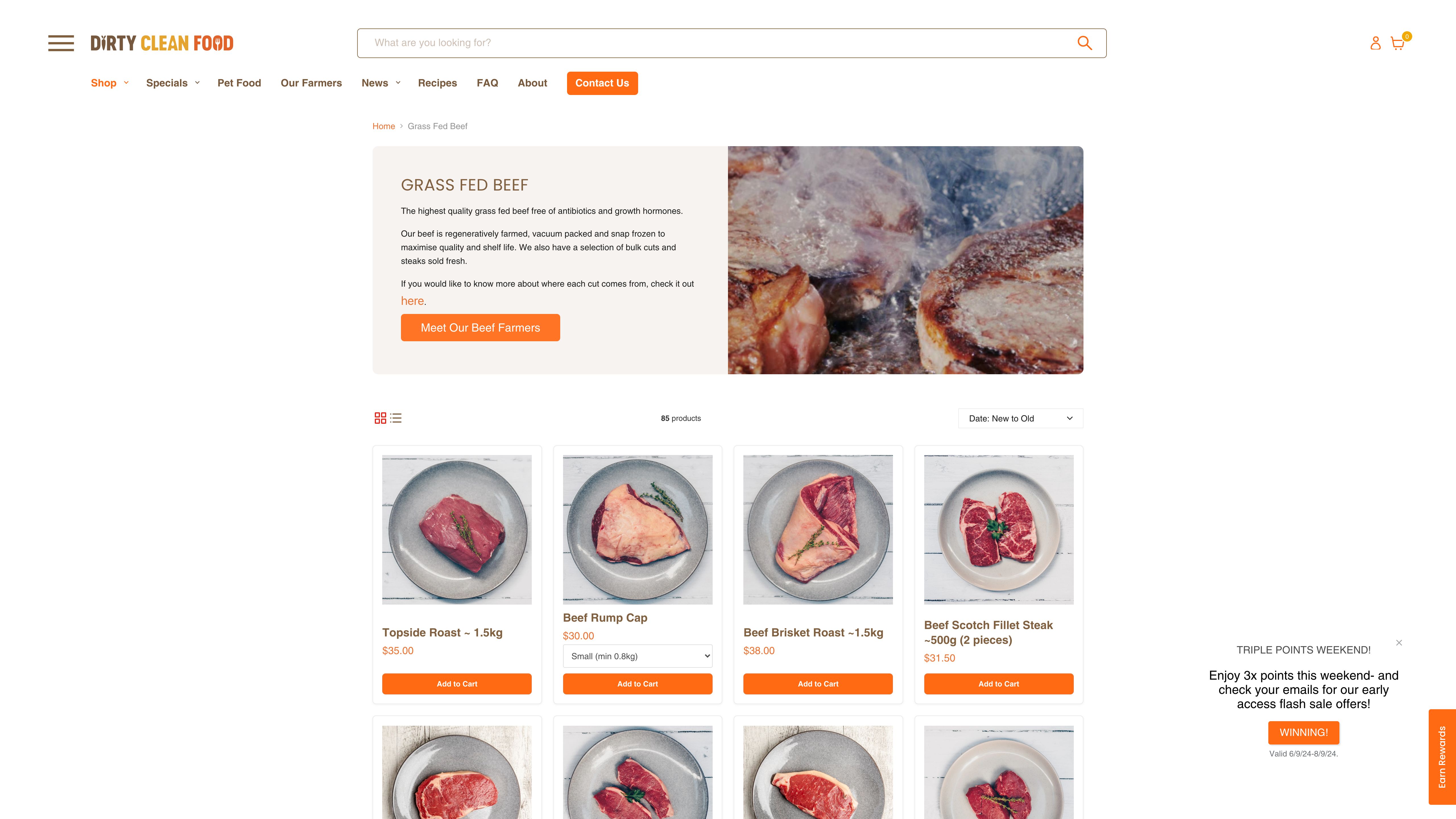 Dirty Clean Food screenshot 3