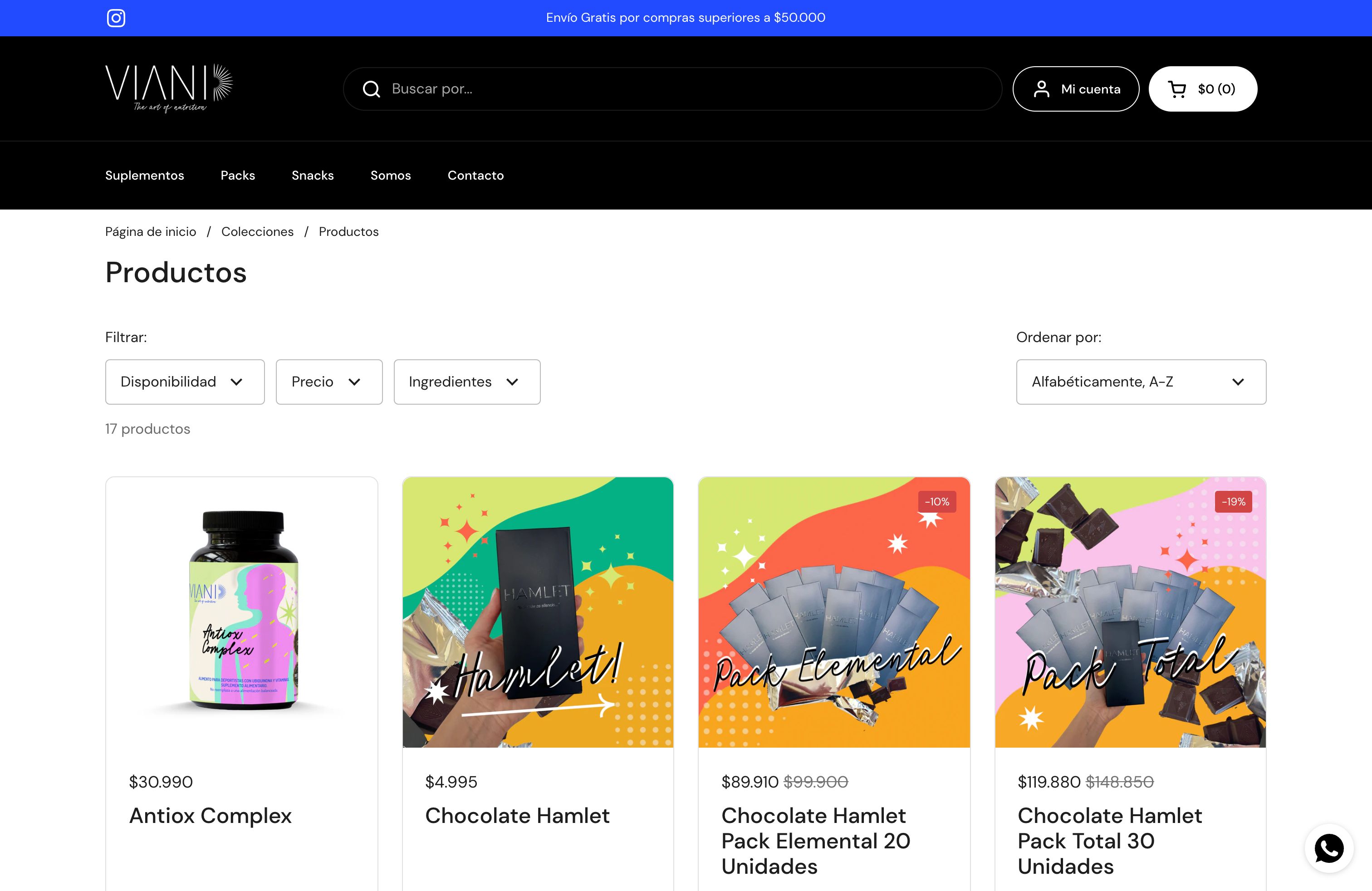 Viani Nutrition screenshot 2