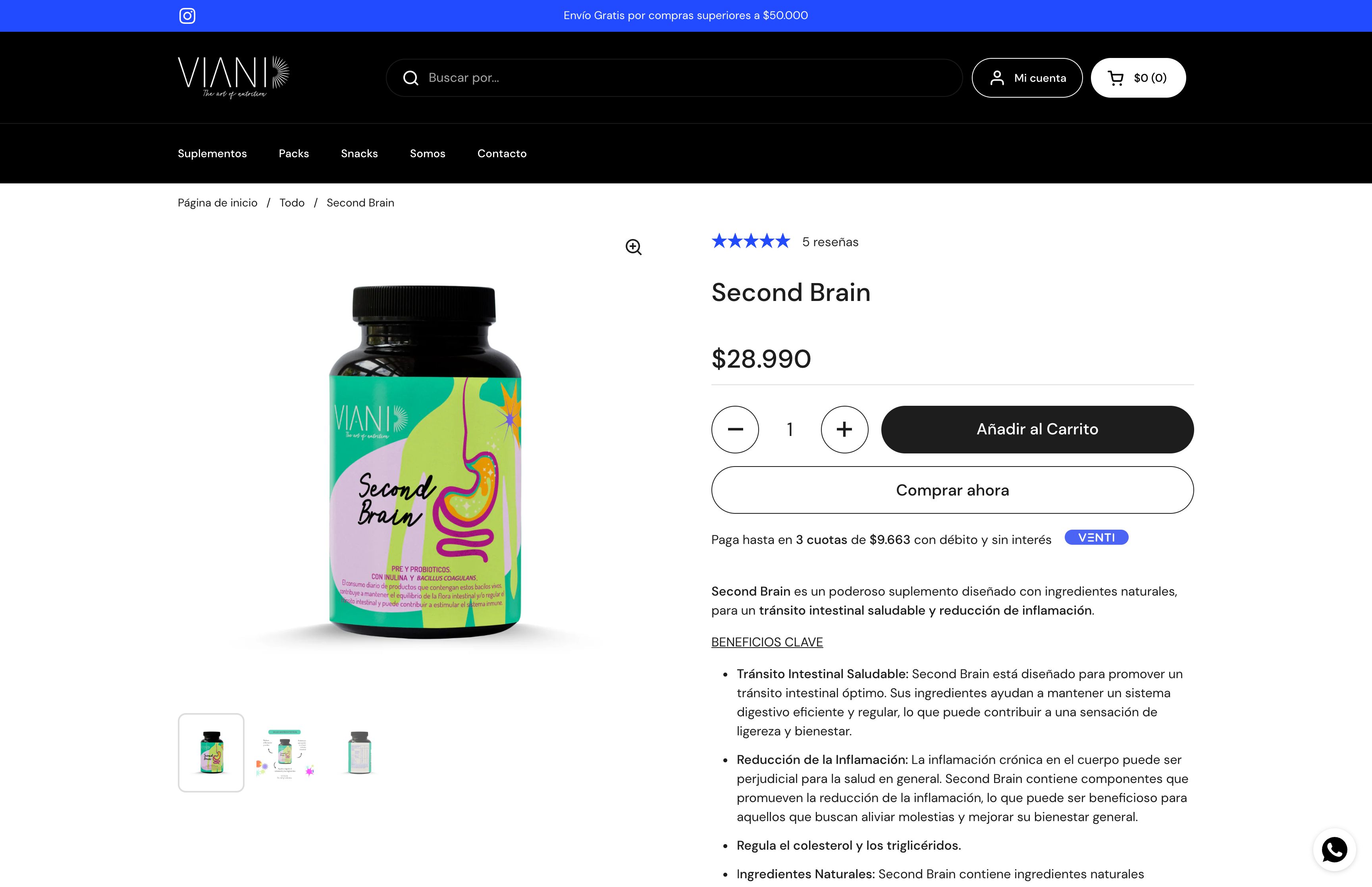 Viani Nutrition screenshot 4