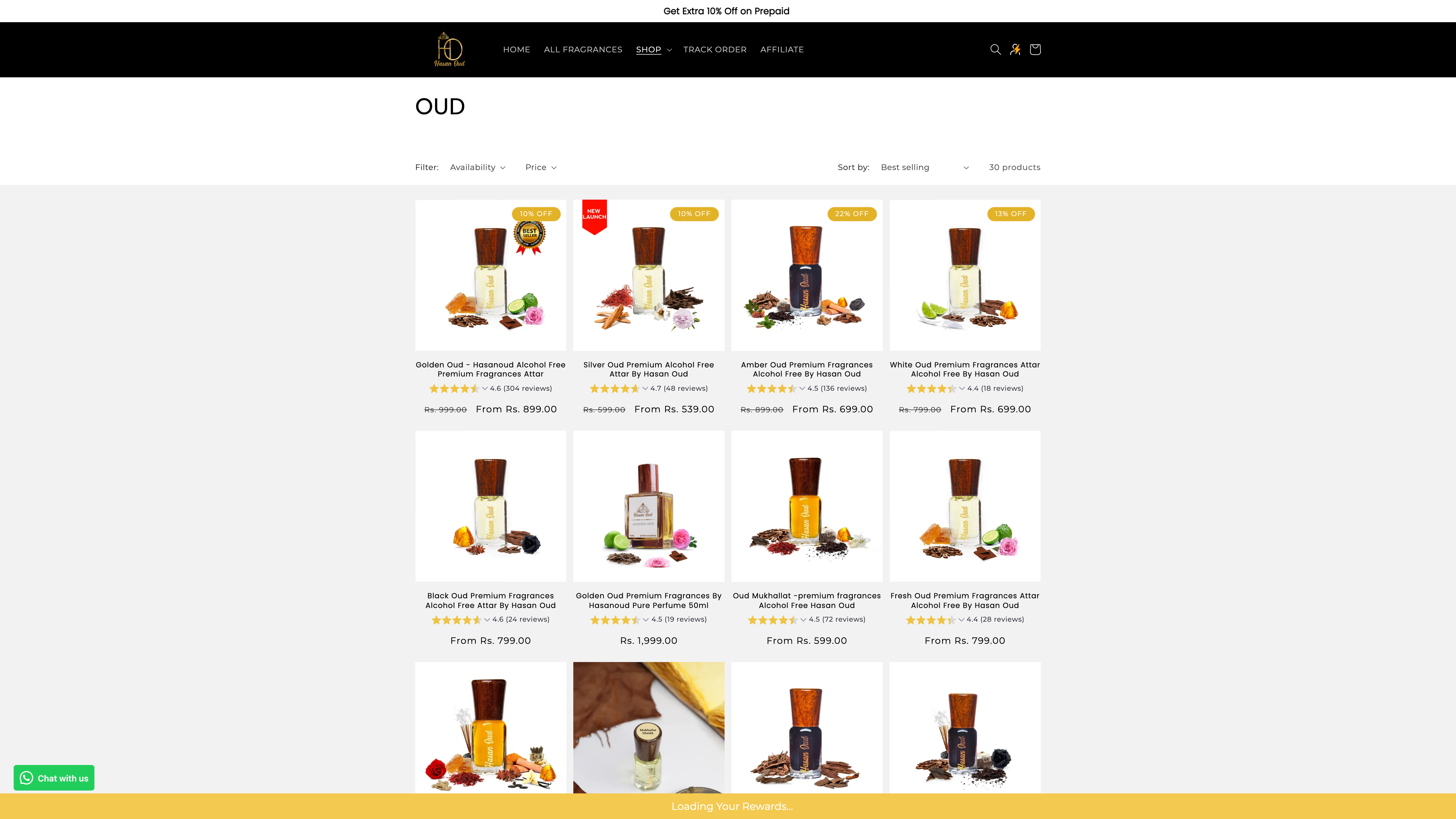 Premium Fragrance Brand screenshot