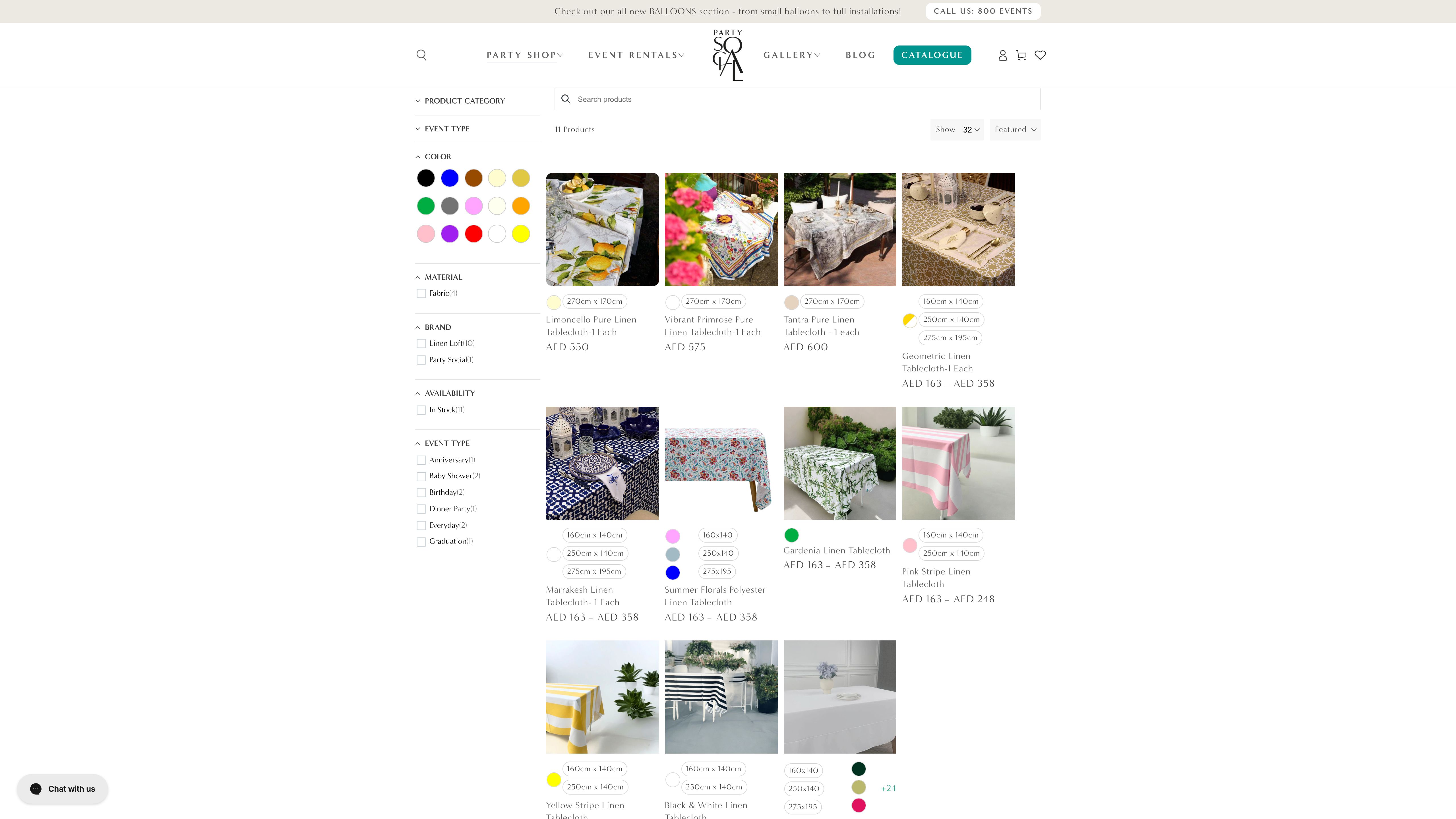 Website Development and Design for Party Social screenshot 2
