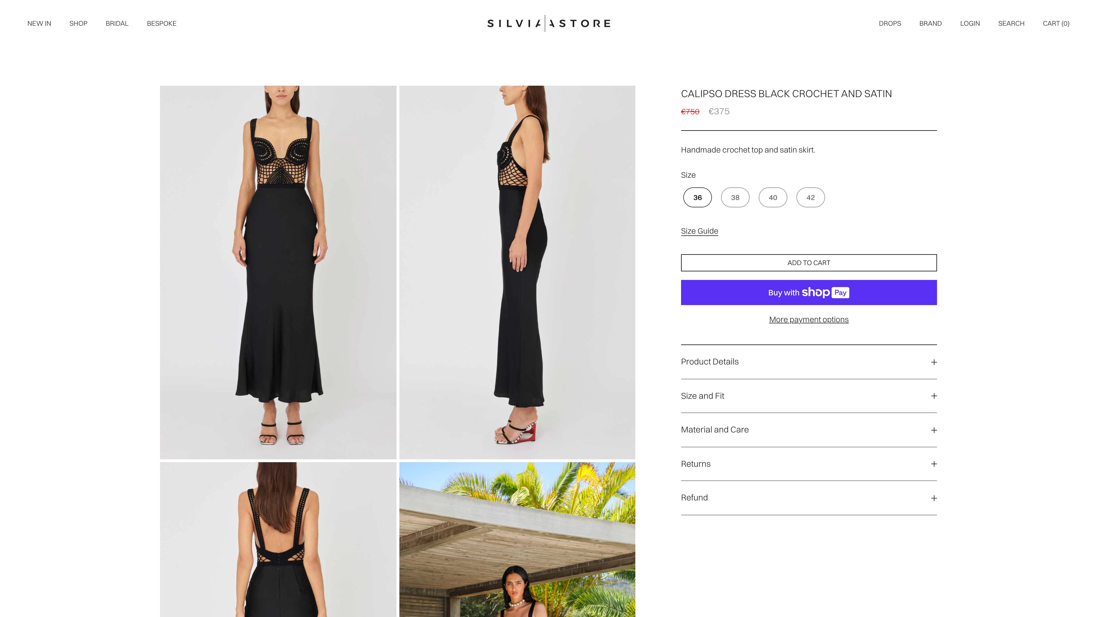Fashion-store contemporaneo screenshot 4