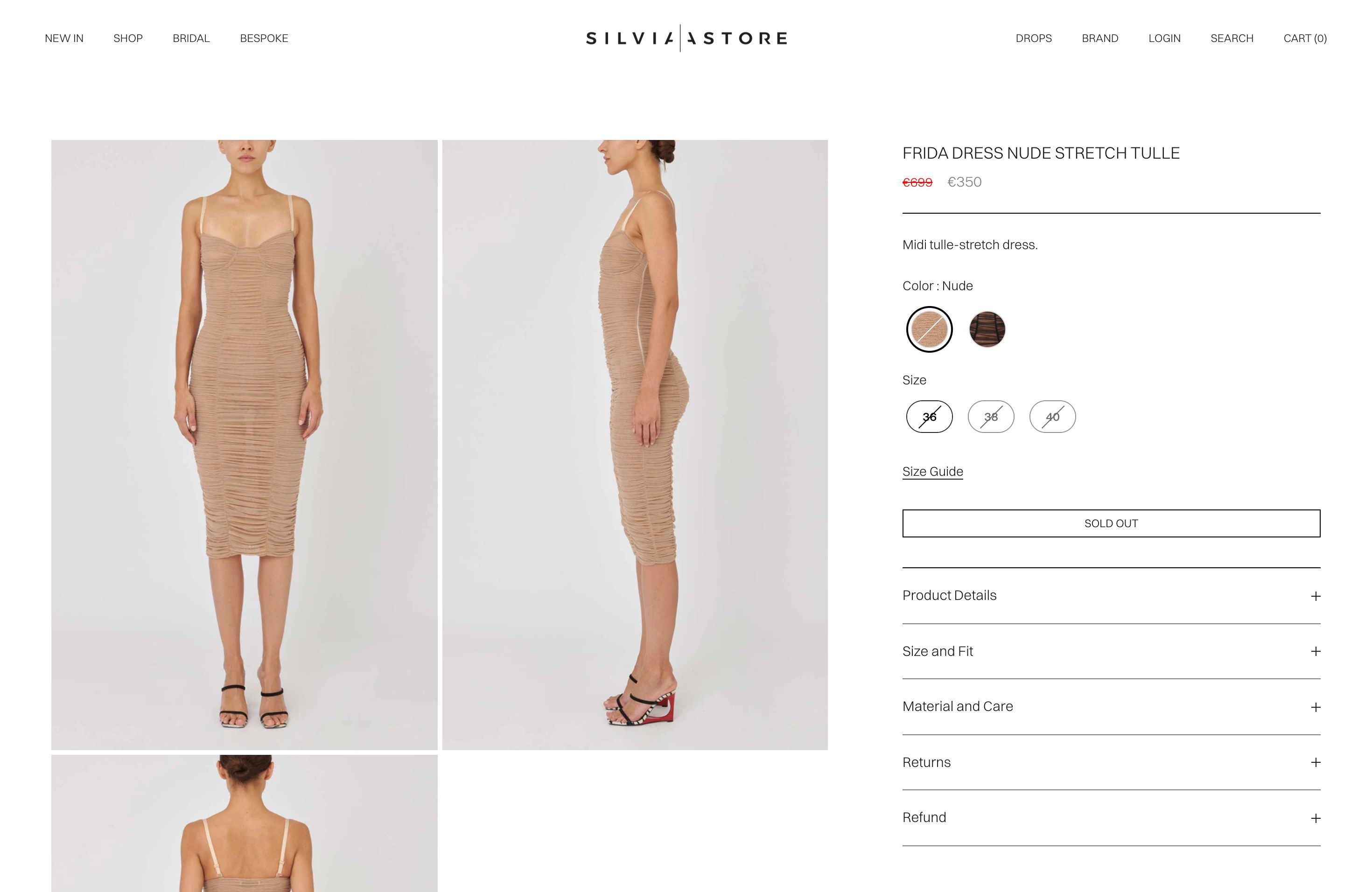 Contemporary Fashion Store E-Commerce Design for Flow sa srls