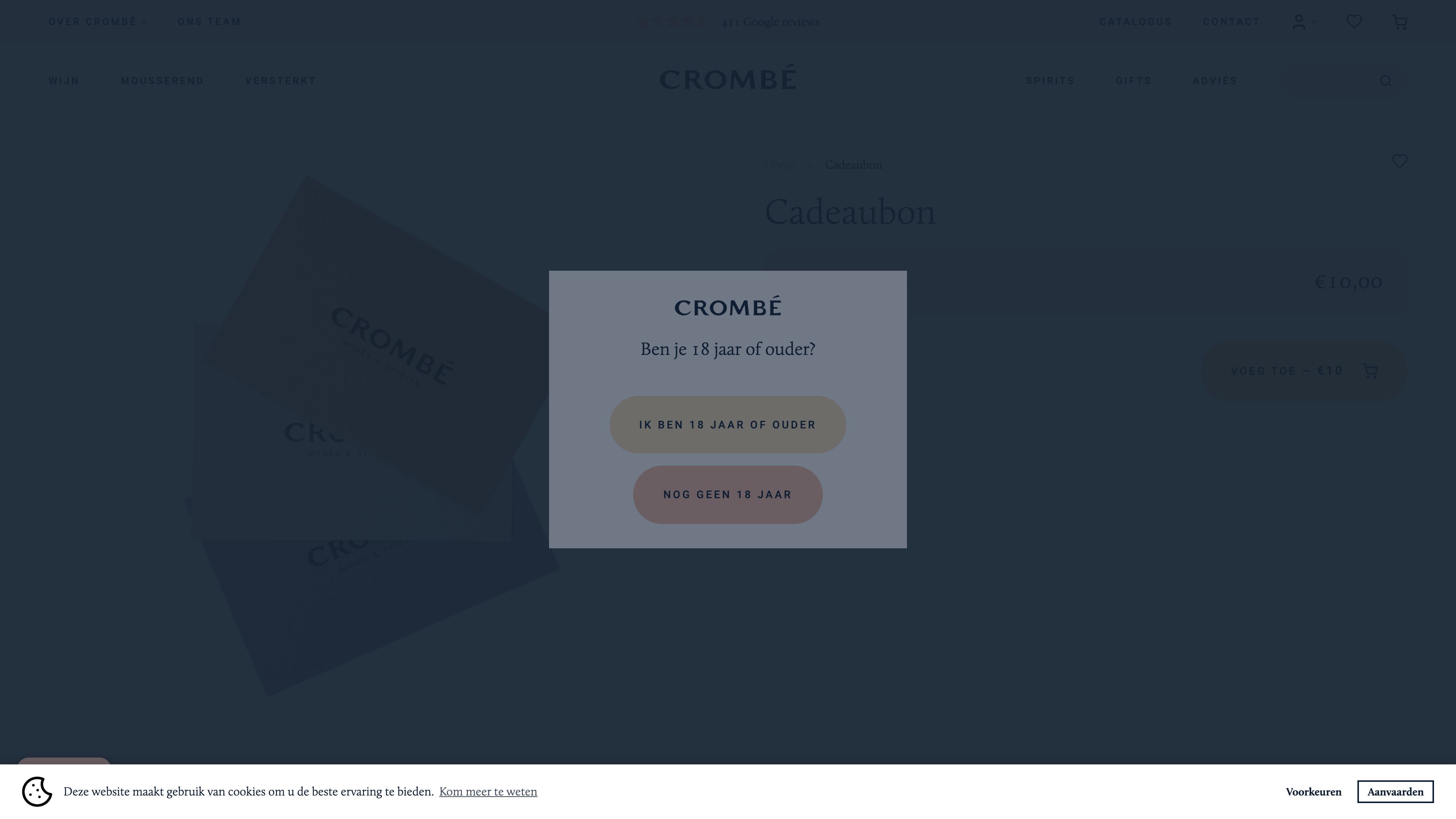 Crombé Wines screenshot 3
