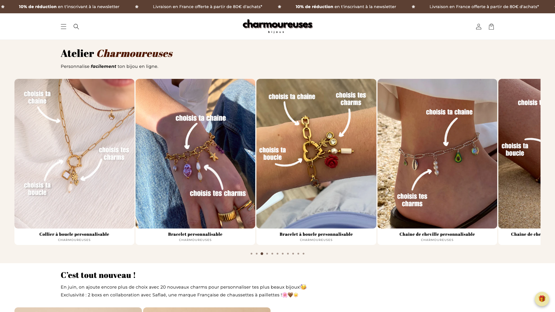 Charmoureuse : une marque artisanale qui brille grâce à Chlo'Design
