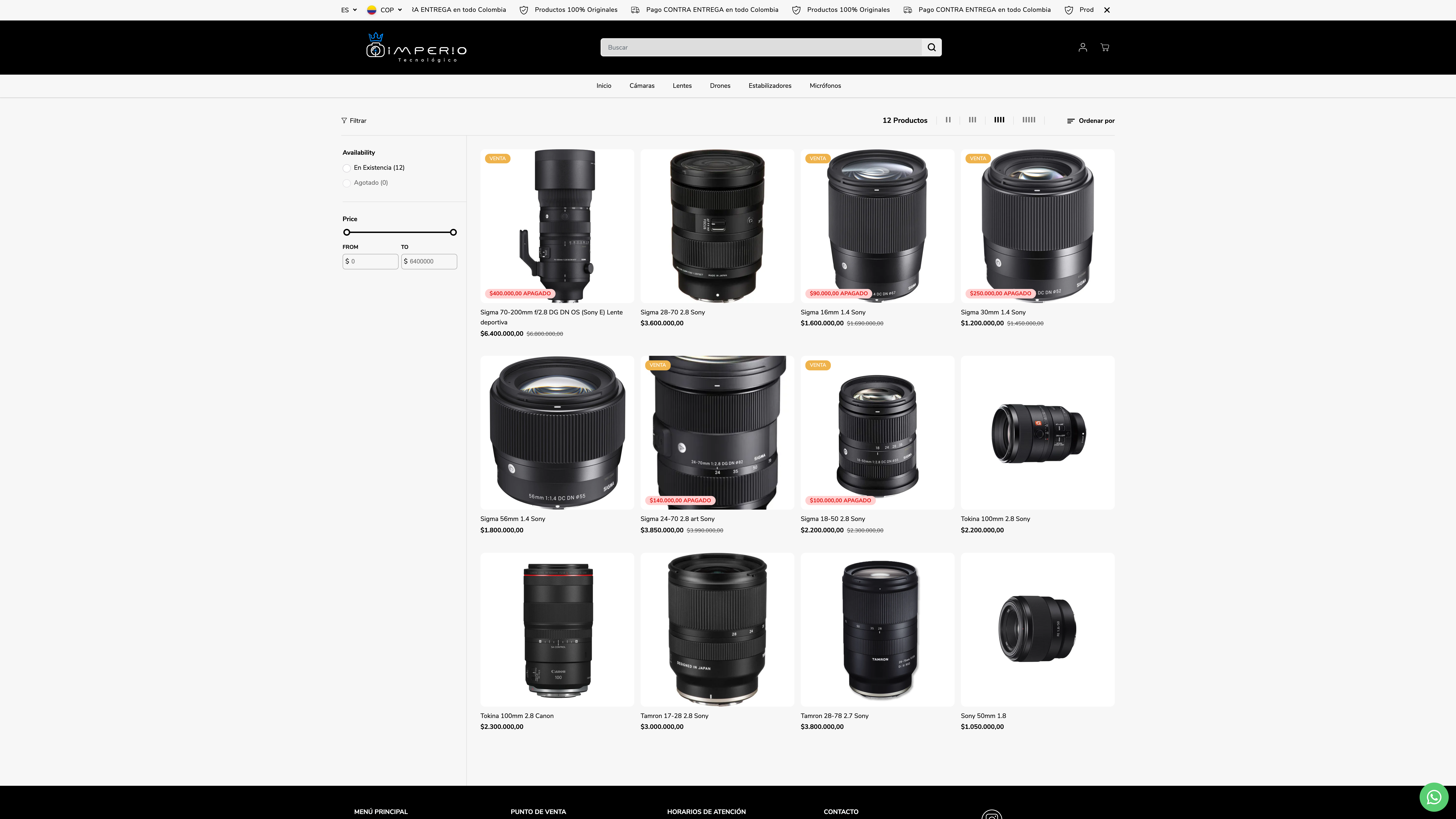 Tienda de tecnología screenshot 2