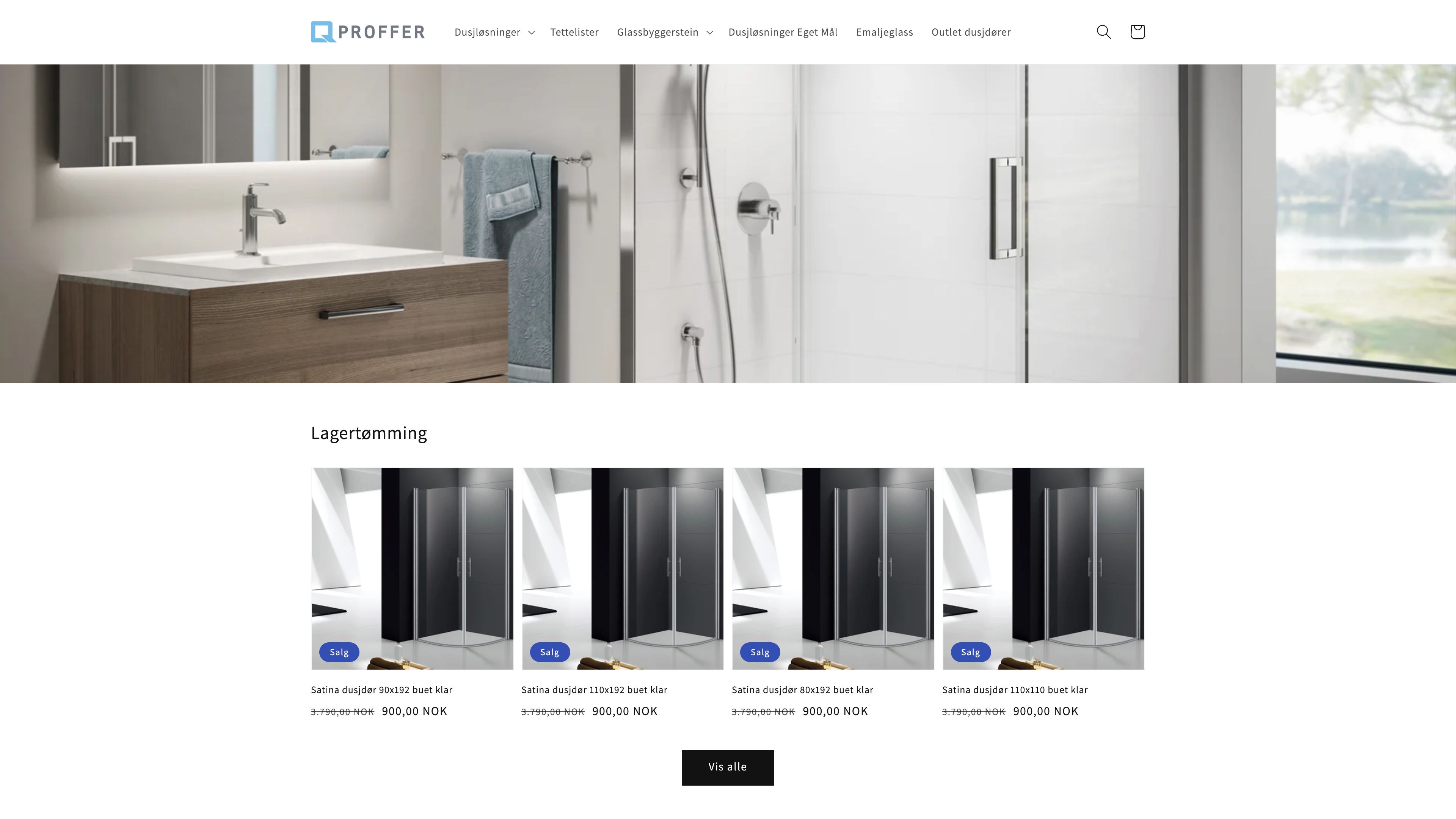 Proffer Glass Engros AS screenshot 7