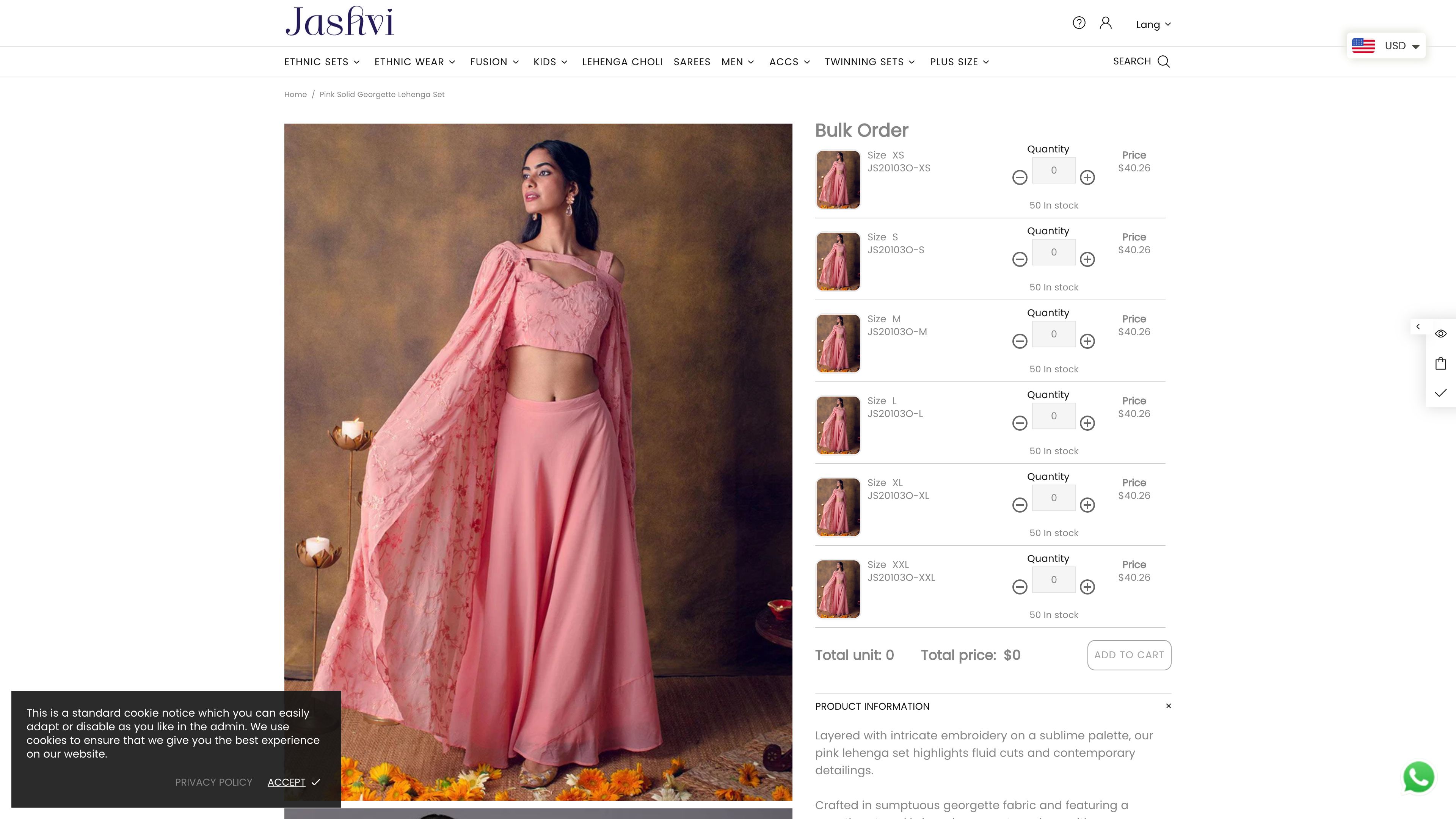 Jashvi Wholesale screenshot 3