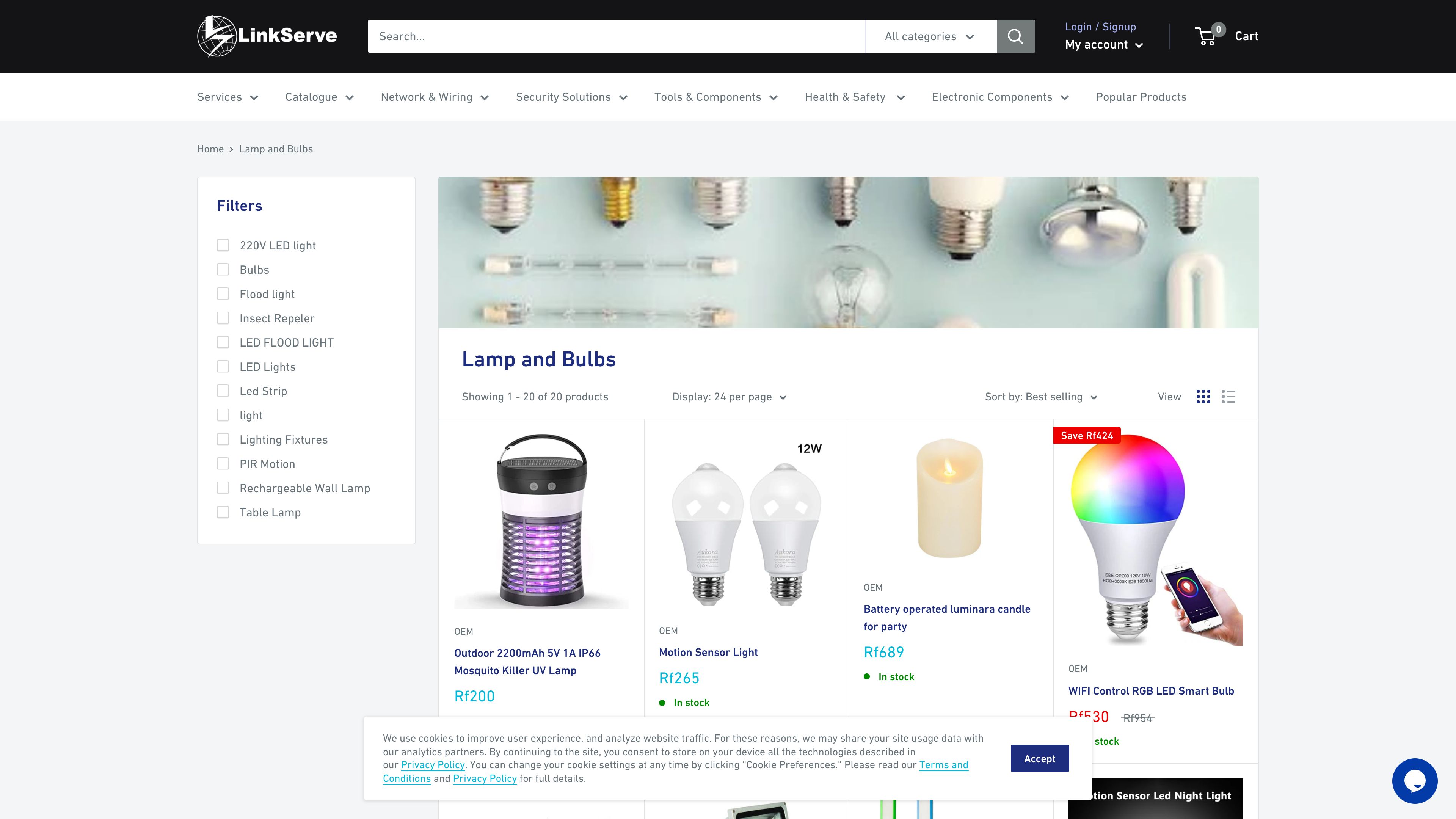 LinkServe screenshot