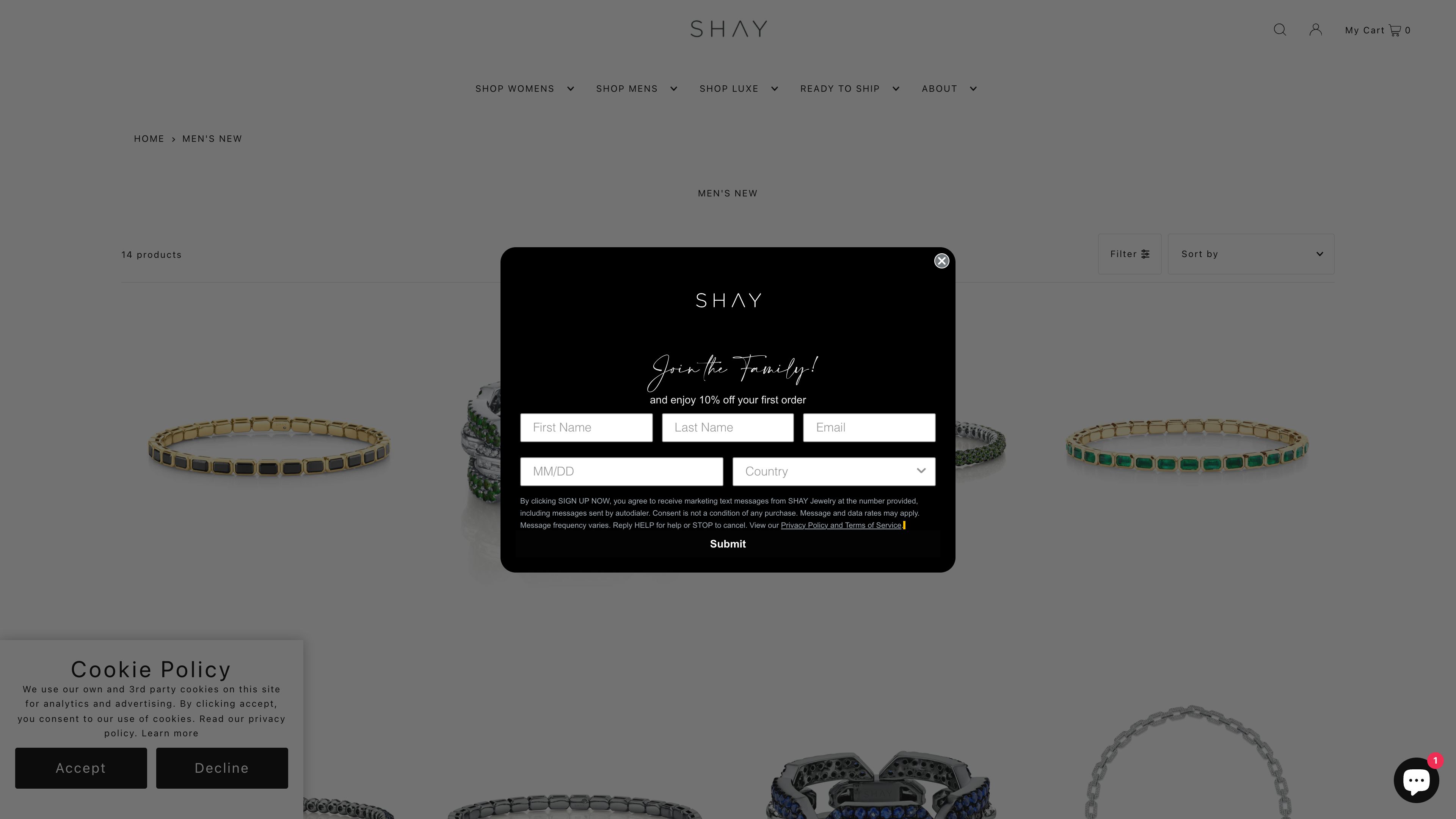 Enhancing ShayJewelry.com: Speed Optimization & Custom Features