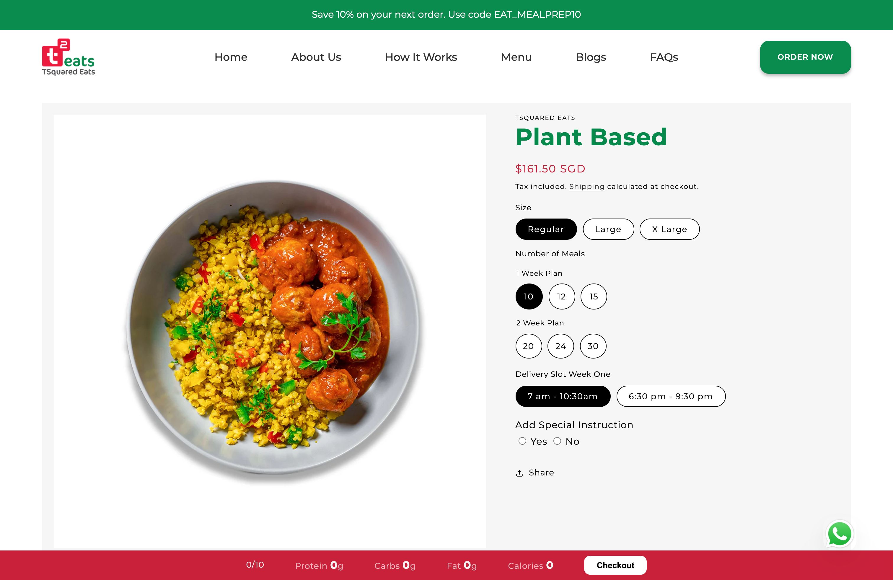 tsquaredeats screenshot 2