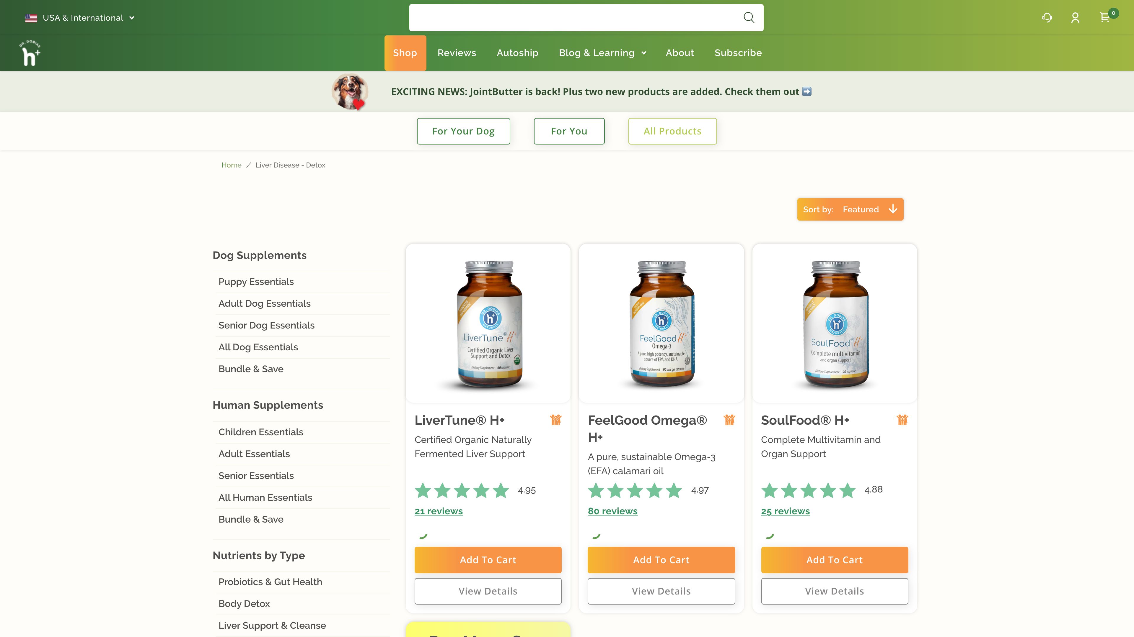 Shopify PLUS Store Revamp | Dr. Dobias Healing Solutions' - US & CA screenshot 2