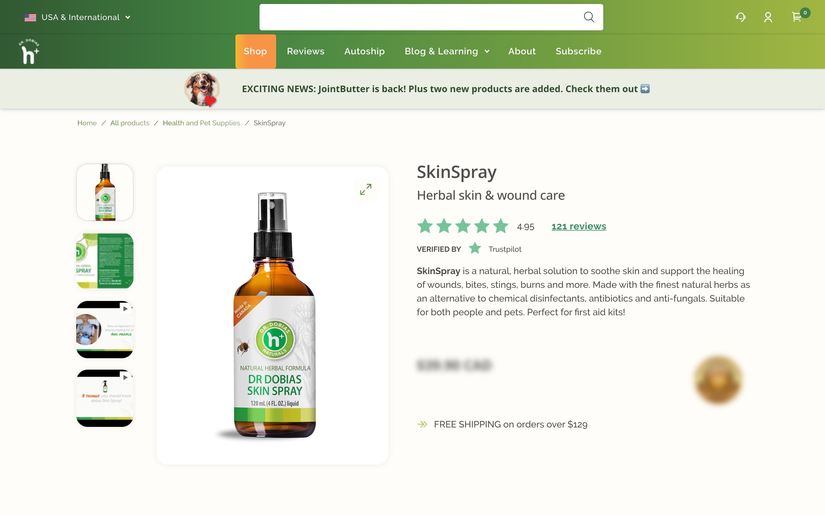 Shopify PLUS Store Revamp | Dr. Dobias Healing Solutions' - US & CA screenshot 4
