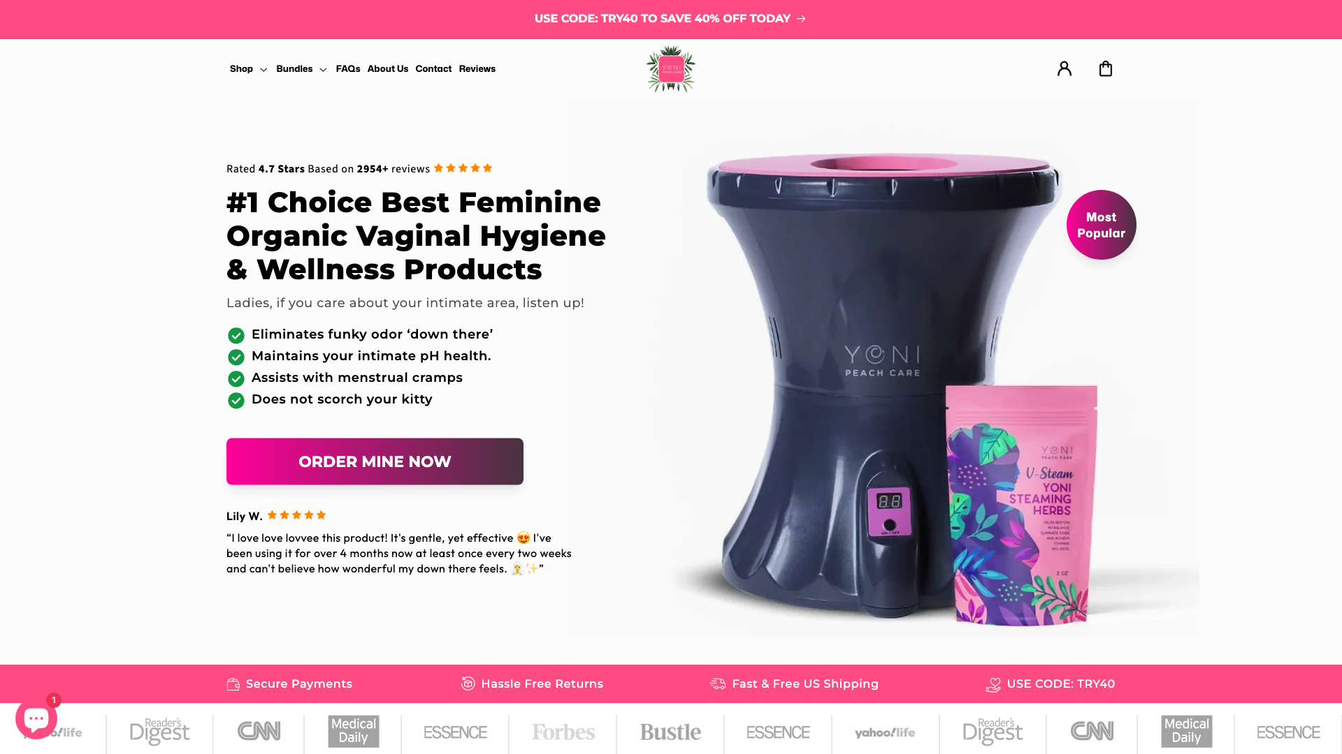 Yoni Peach Care