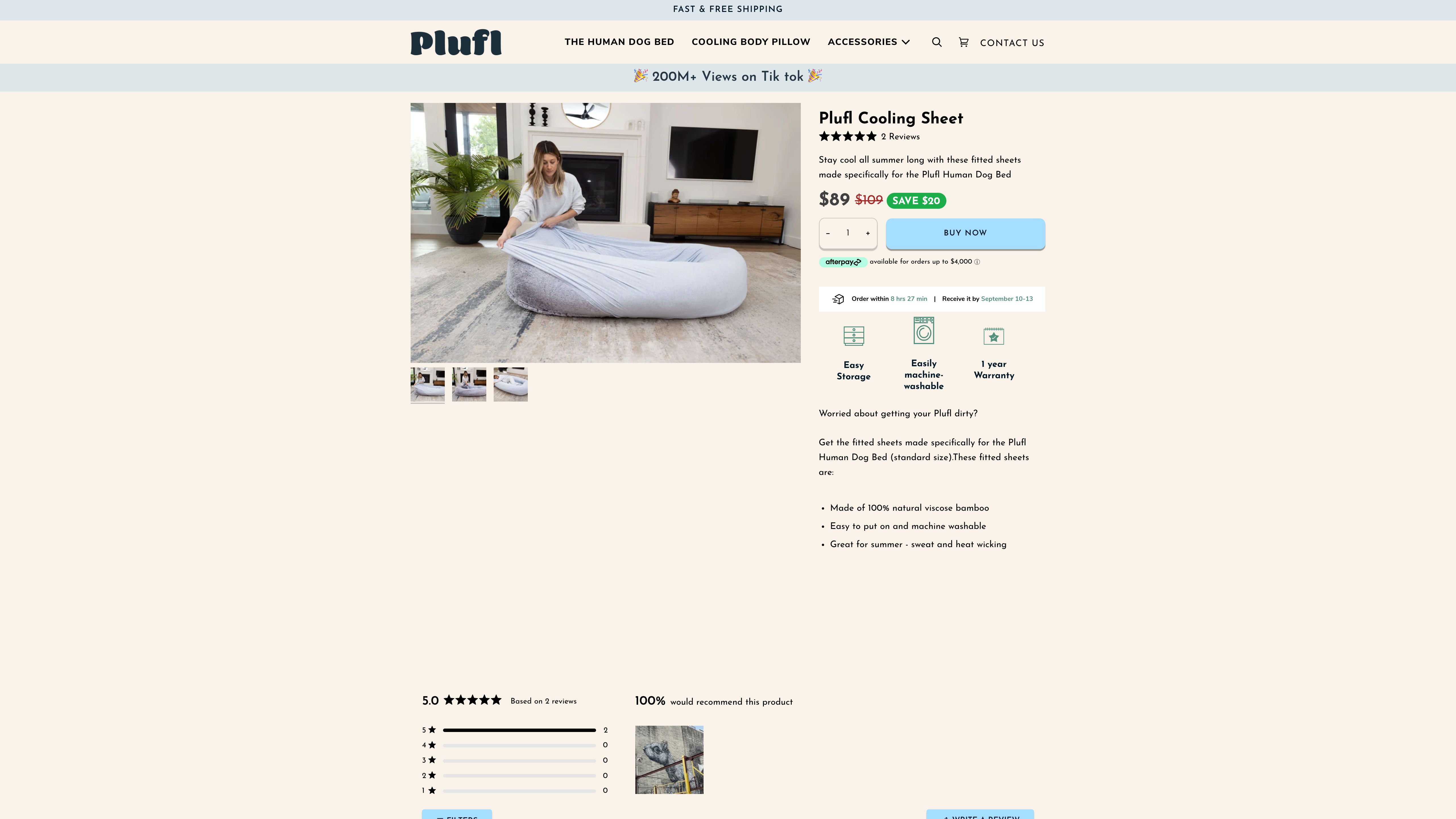 Our Client Went Onto Shark Tank! Plufl - Dog Bed for Humans screenshot 5