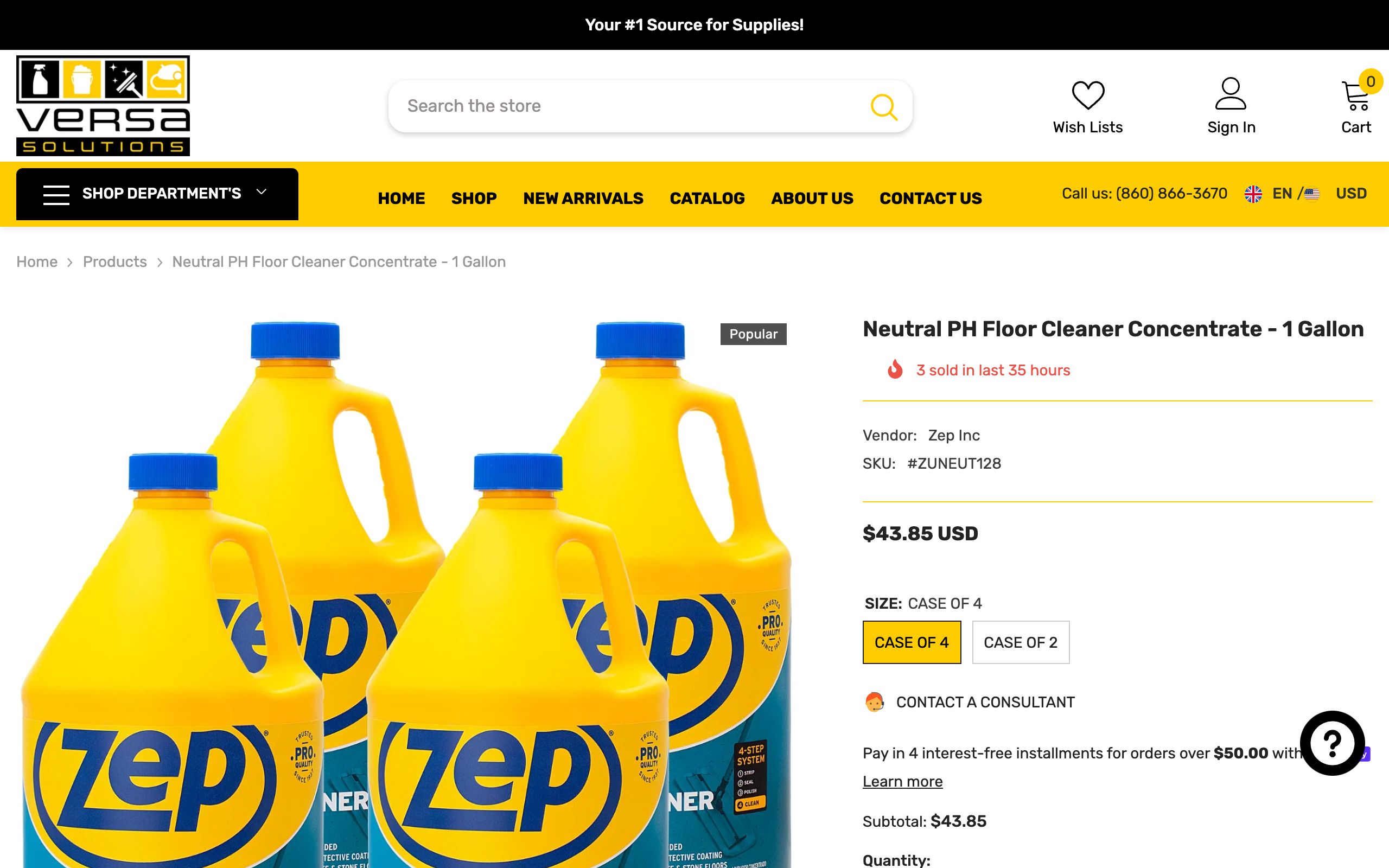 Full functional store for Facility Supplies screenshot 4