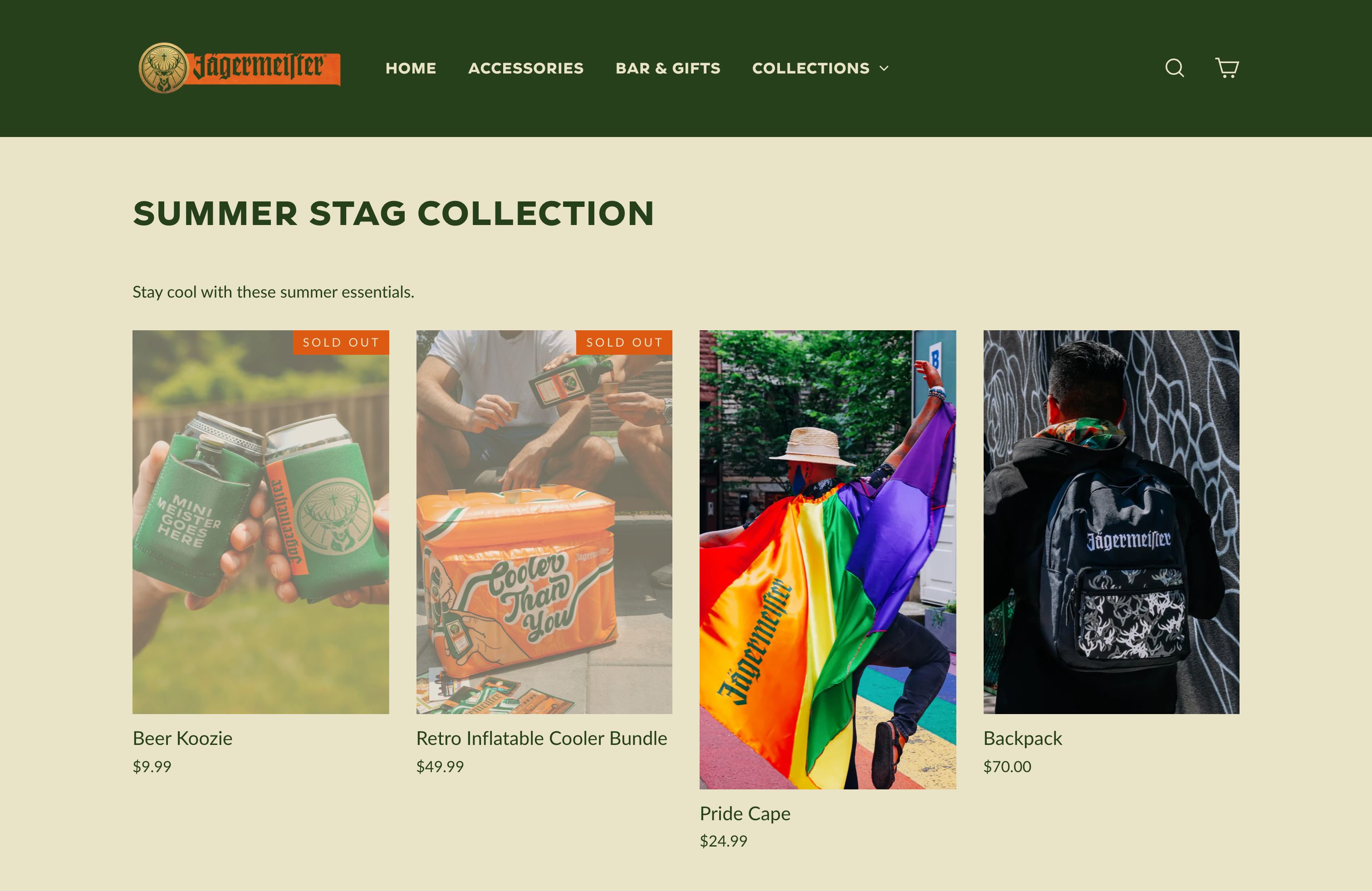 Jägermeister USA Official Shop screenshot 3