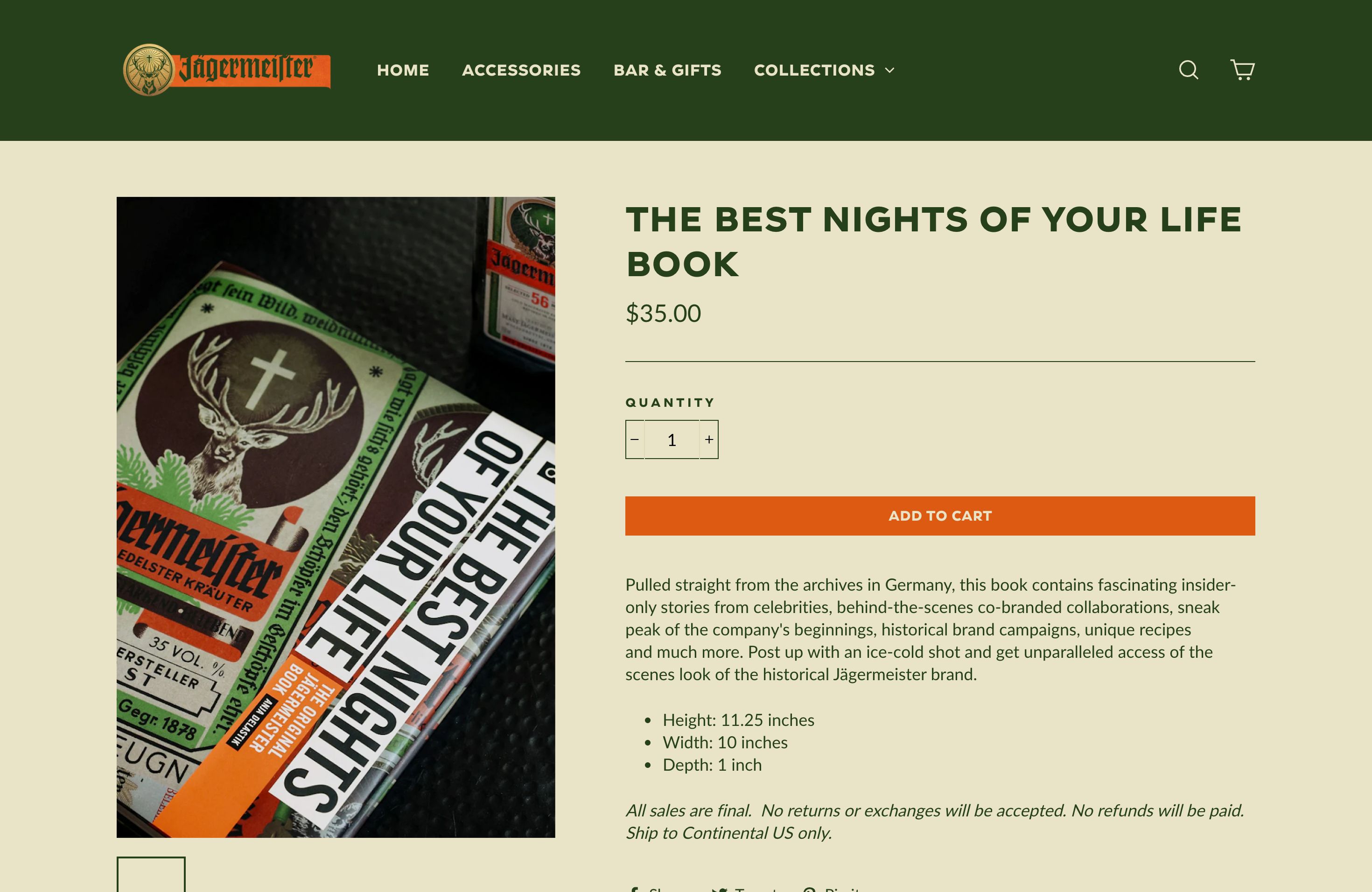 Jägermeister USA Official Shop screenshot 7
