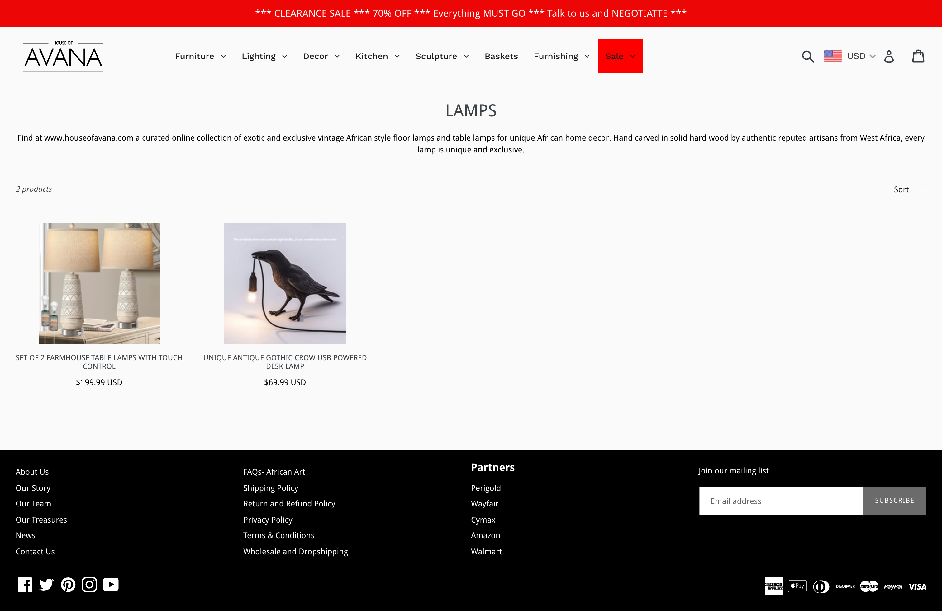 House of Avana - USA Based Home Decor Brand screenshot 3