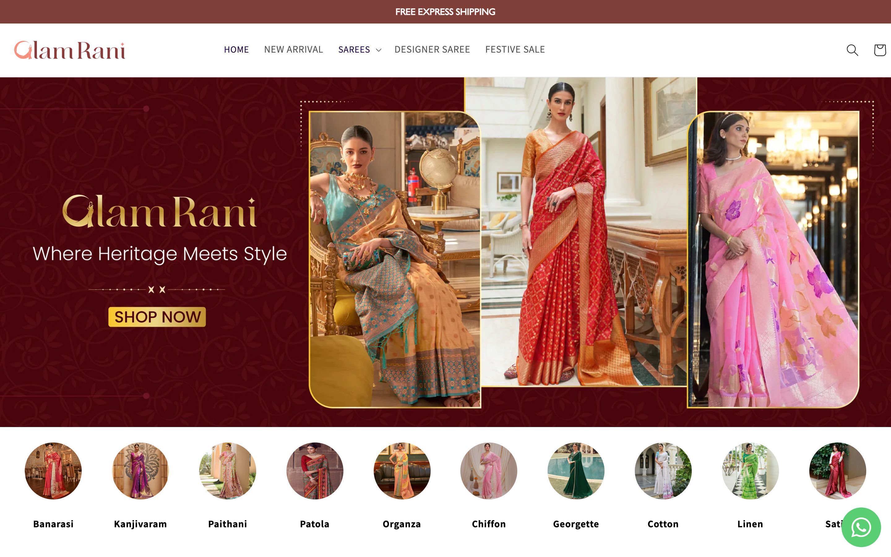Indian Saree Brand screenshot 6