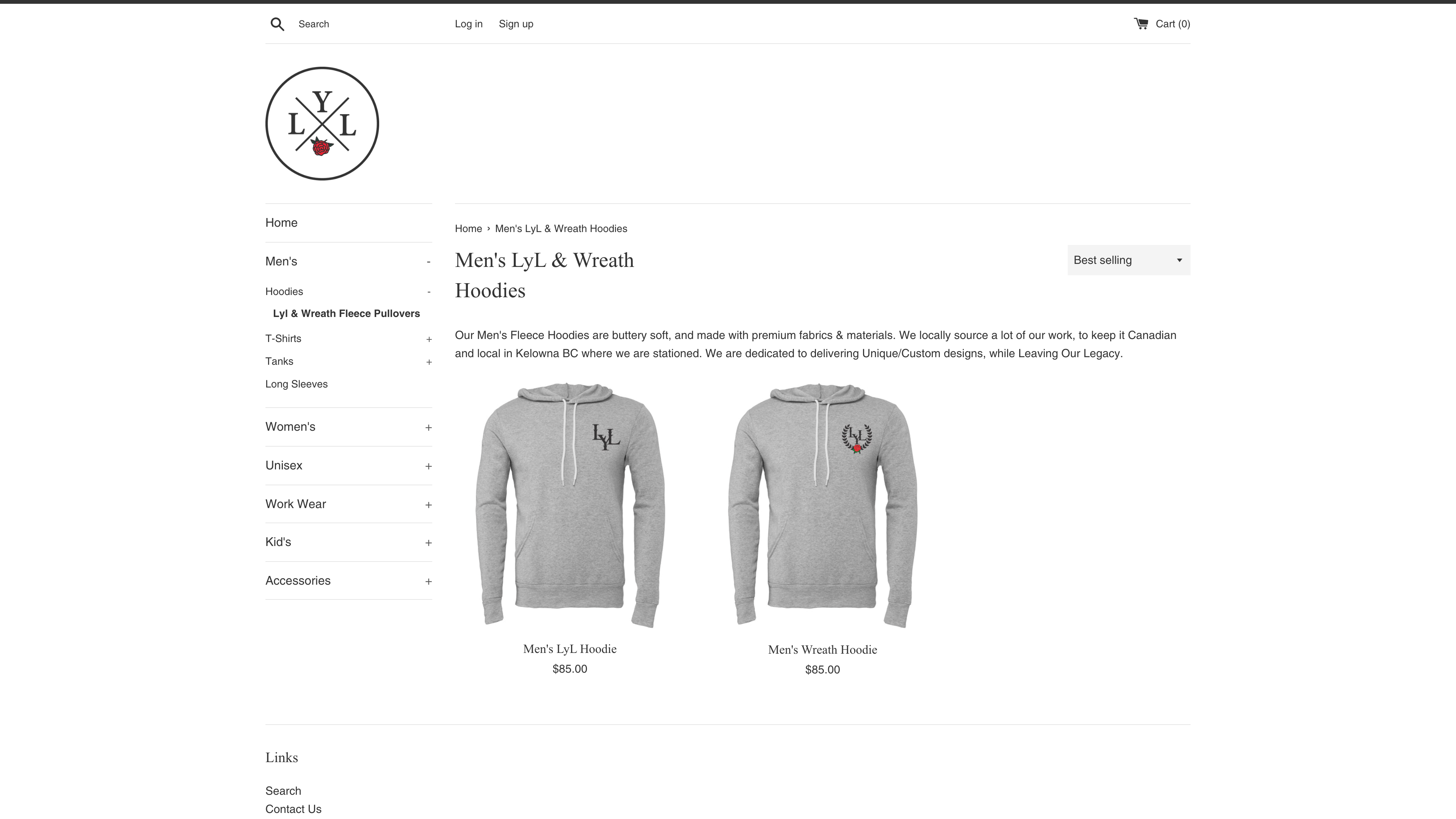 Leave Your Legacy Clothing screenshot 2