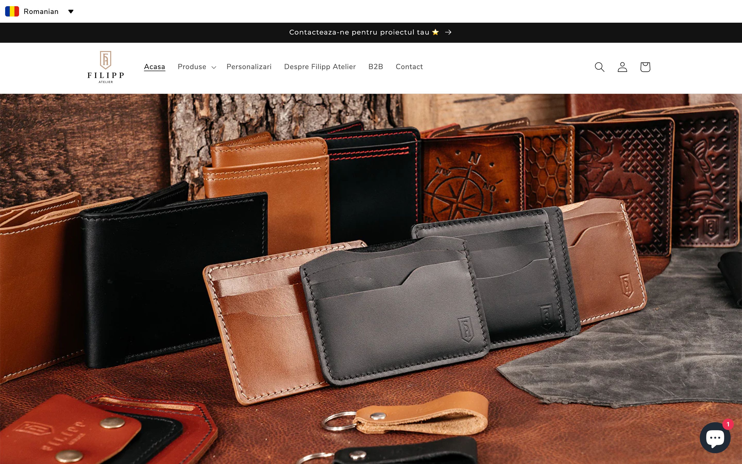 Leather goods screenshot