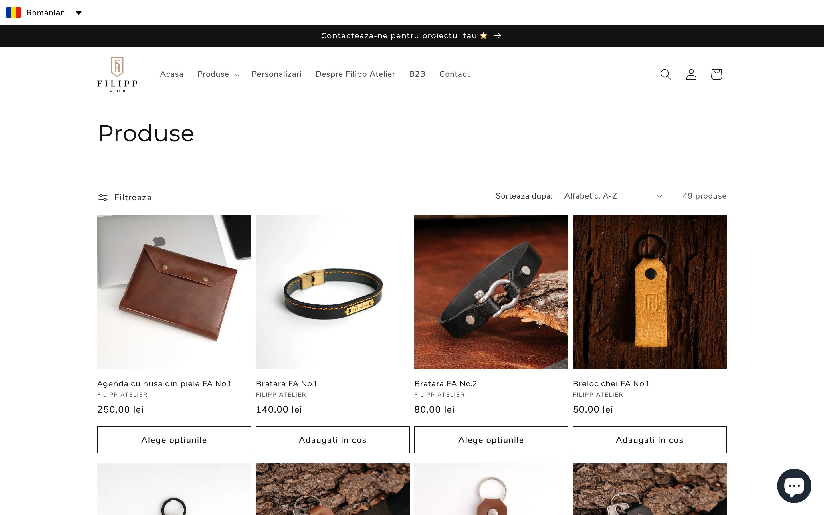 Leather goods screenshot 2