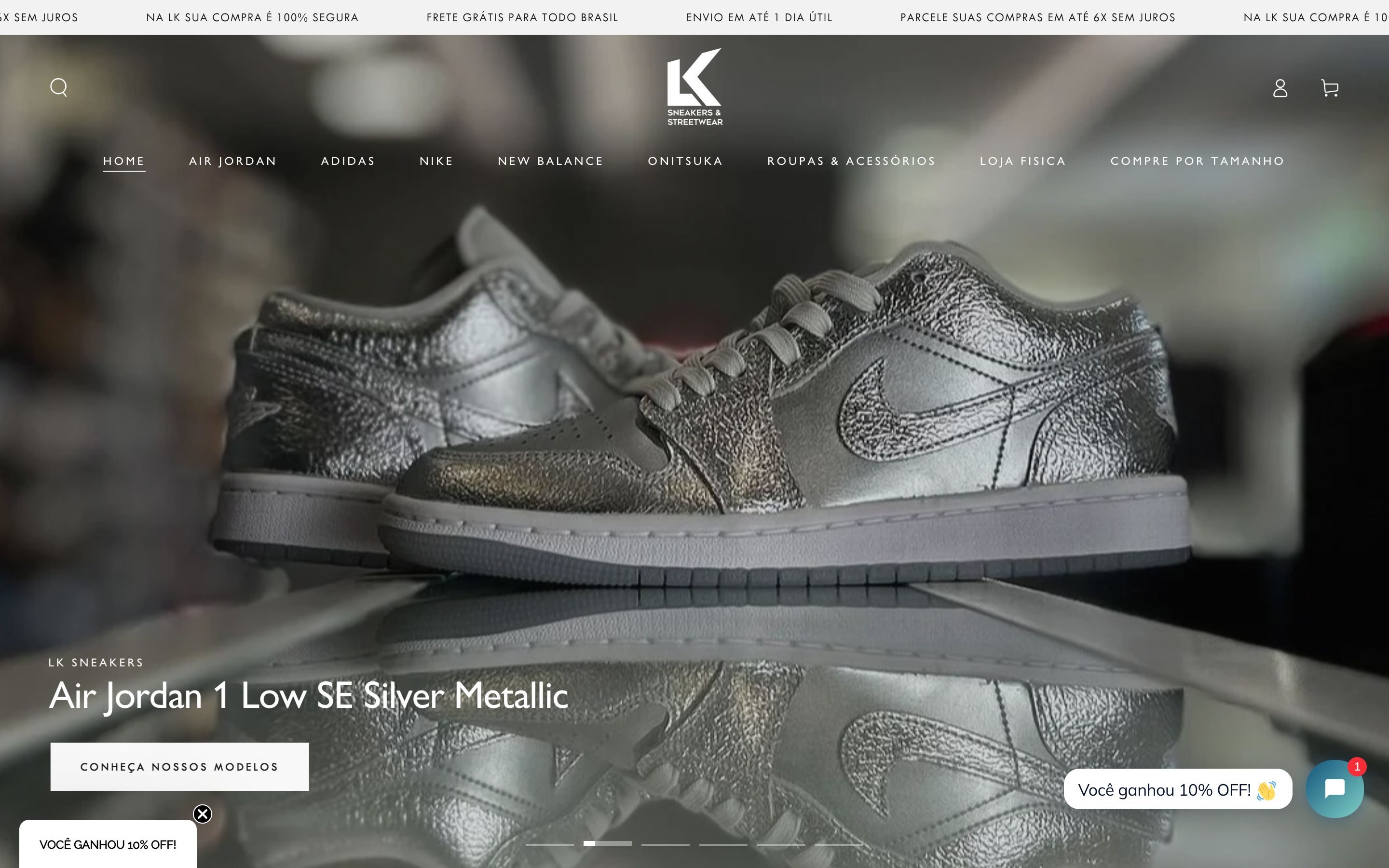 LK Sneakers screenshot