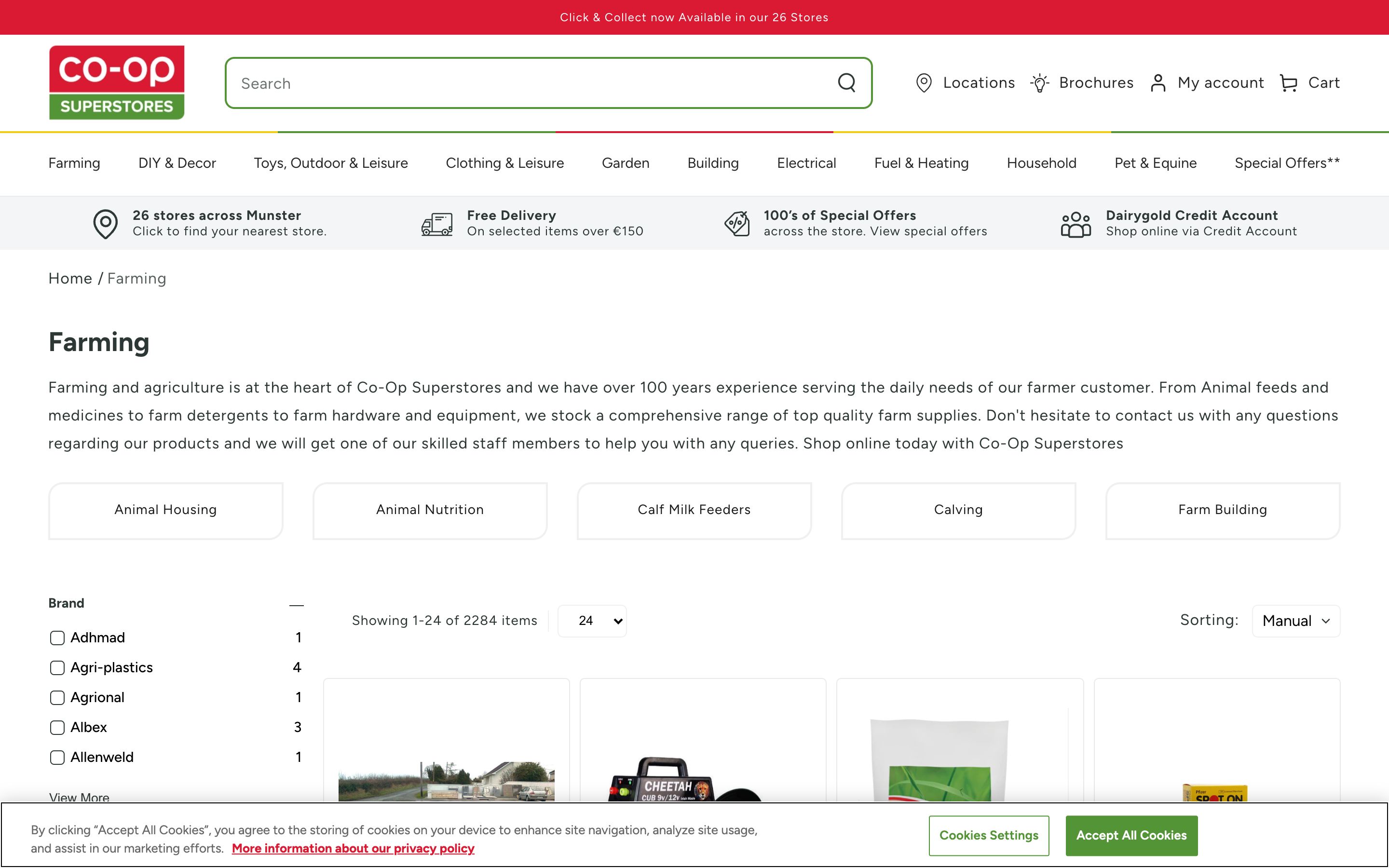 Co-op Superstores screenshot