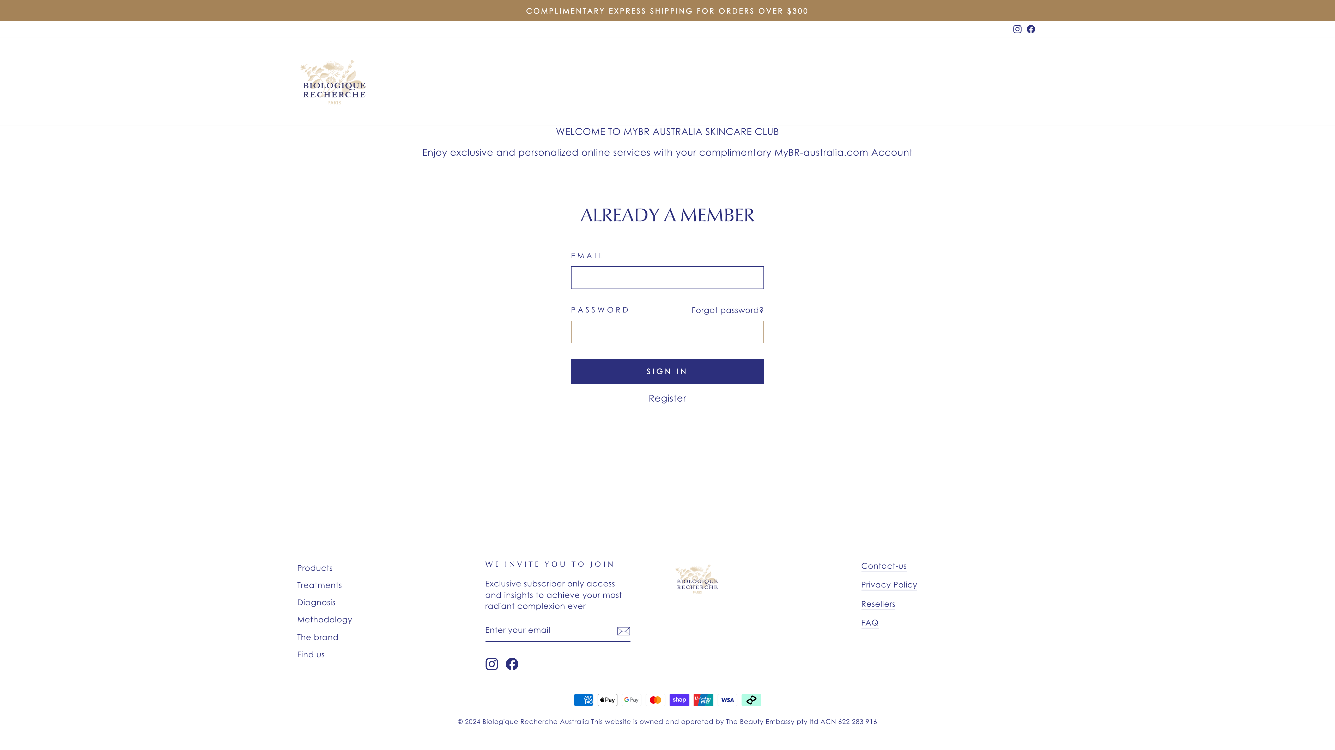 Biologique Recherche - Déployement en Australie, Pologne et Suède screenshot 2