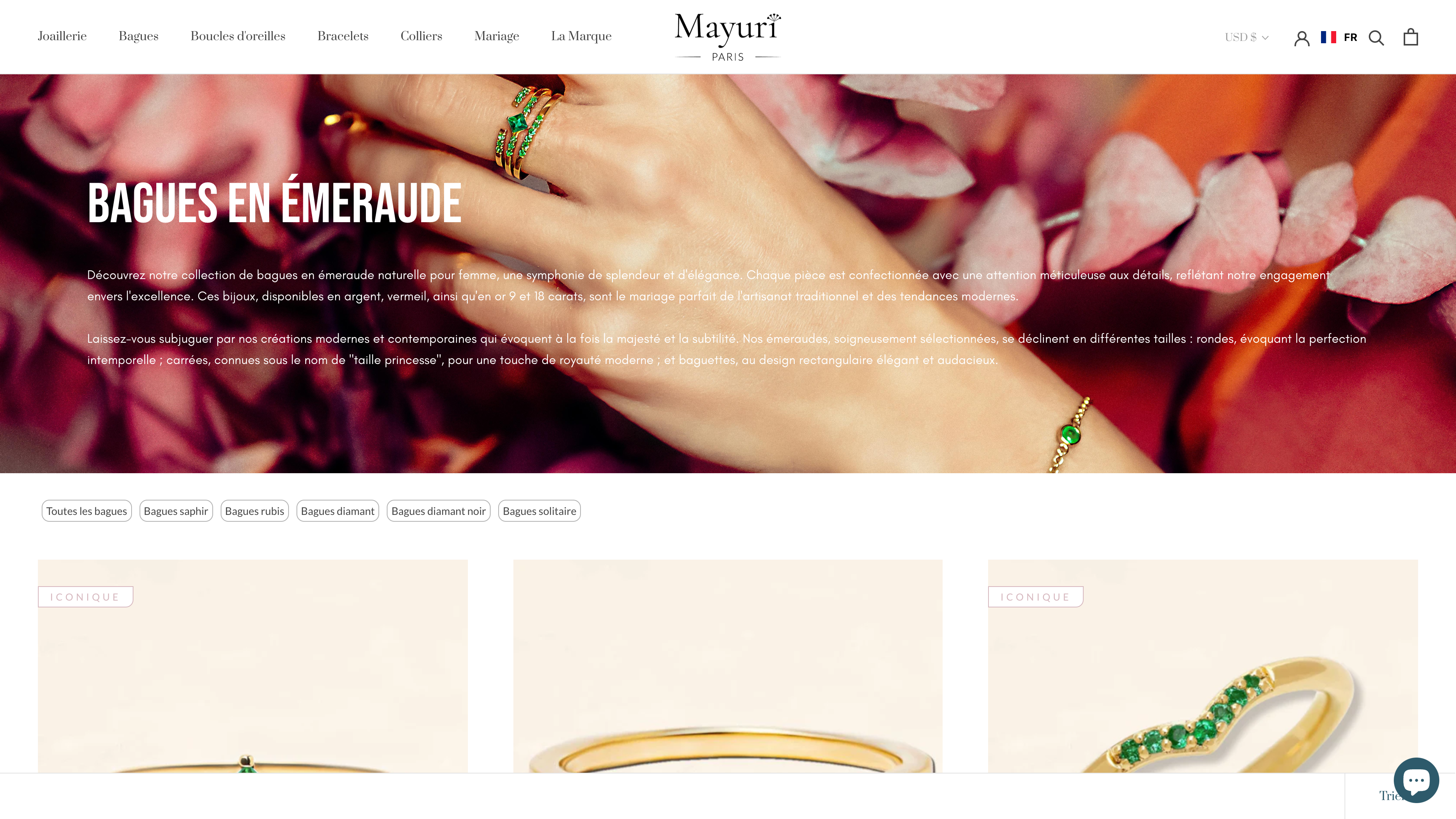 Mayuri Paris screenshot