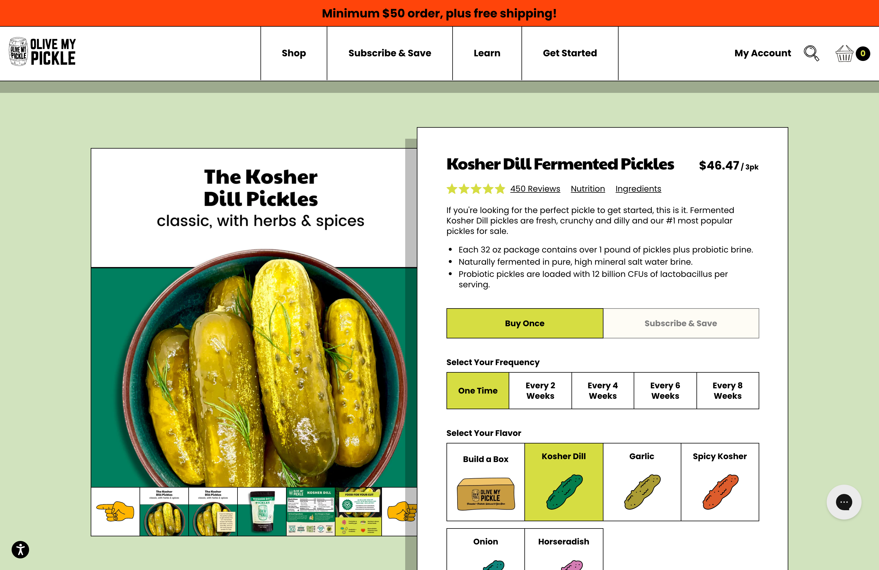 Olive My Pickle New Website Launch screenshot 4