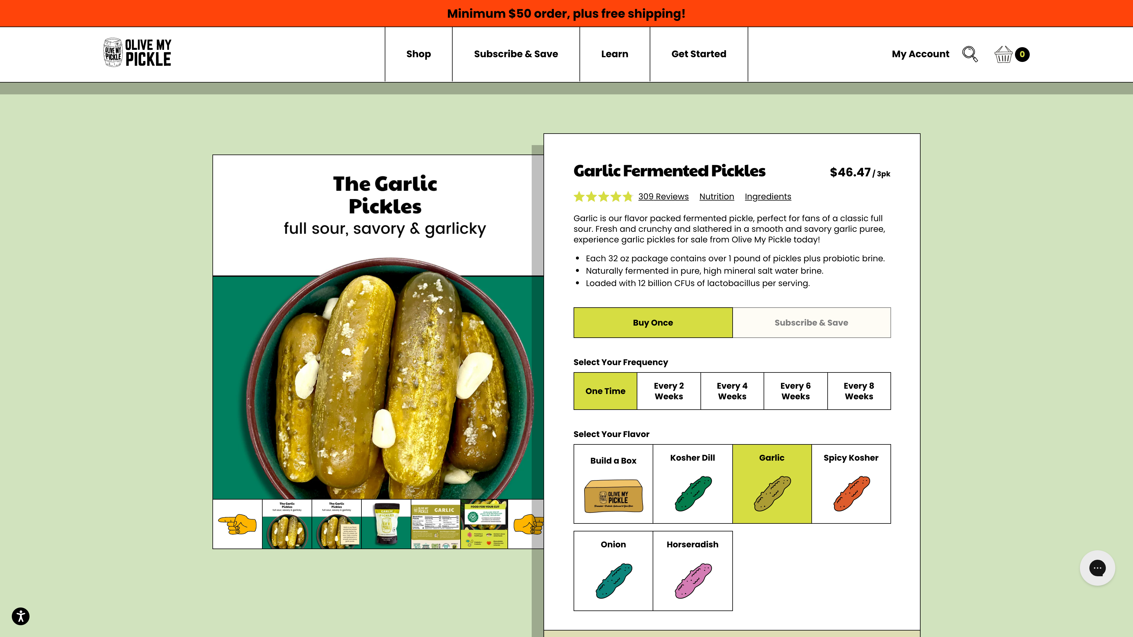 Olive My Pickle New Website Launch screenshot 5