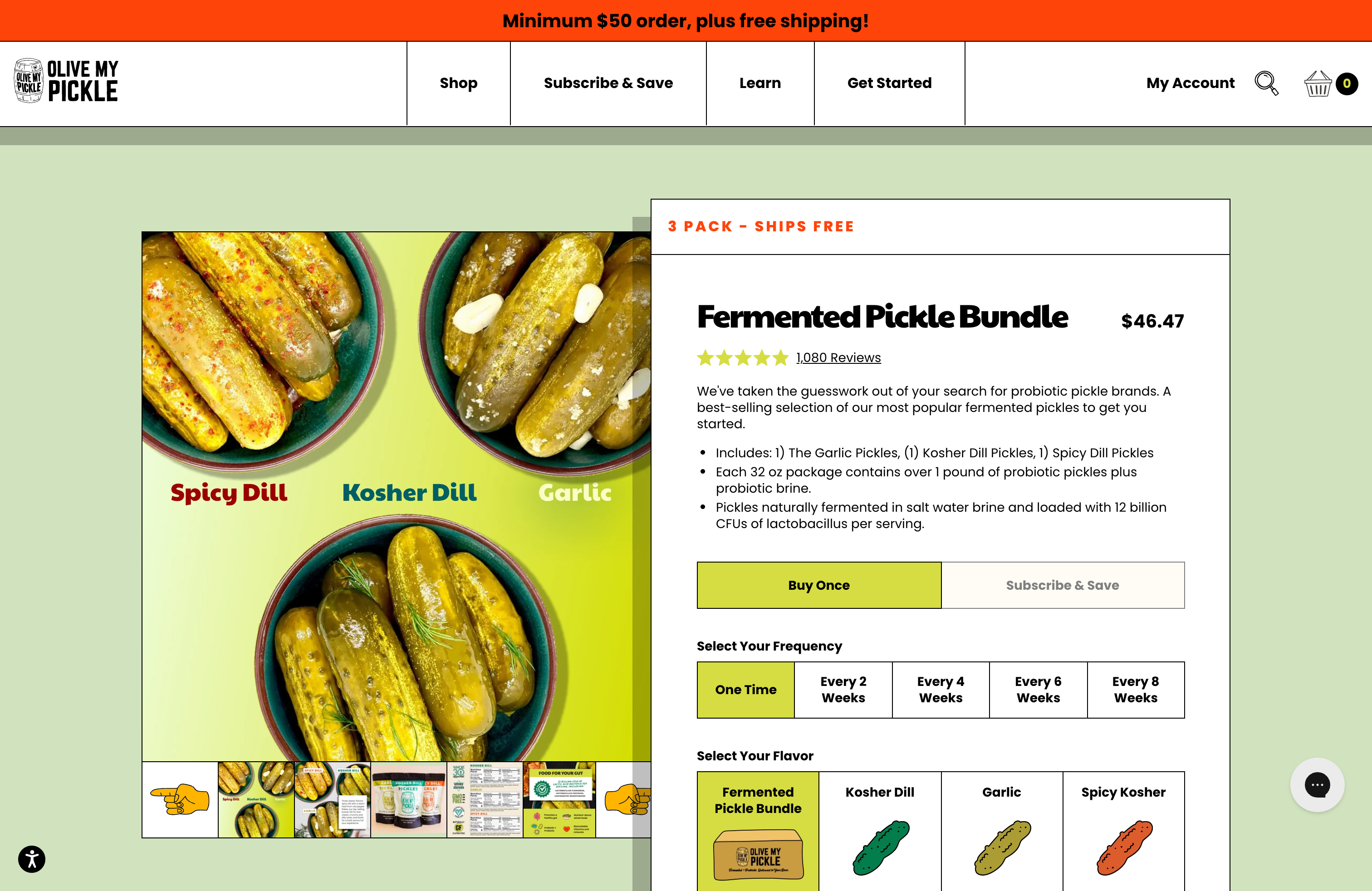 Olive My Pickle New Website Launch screenshot 6