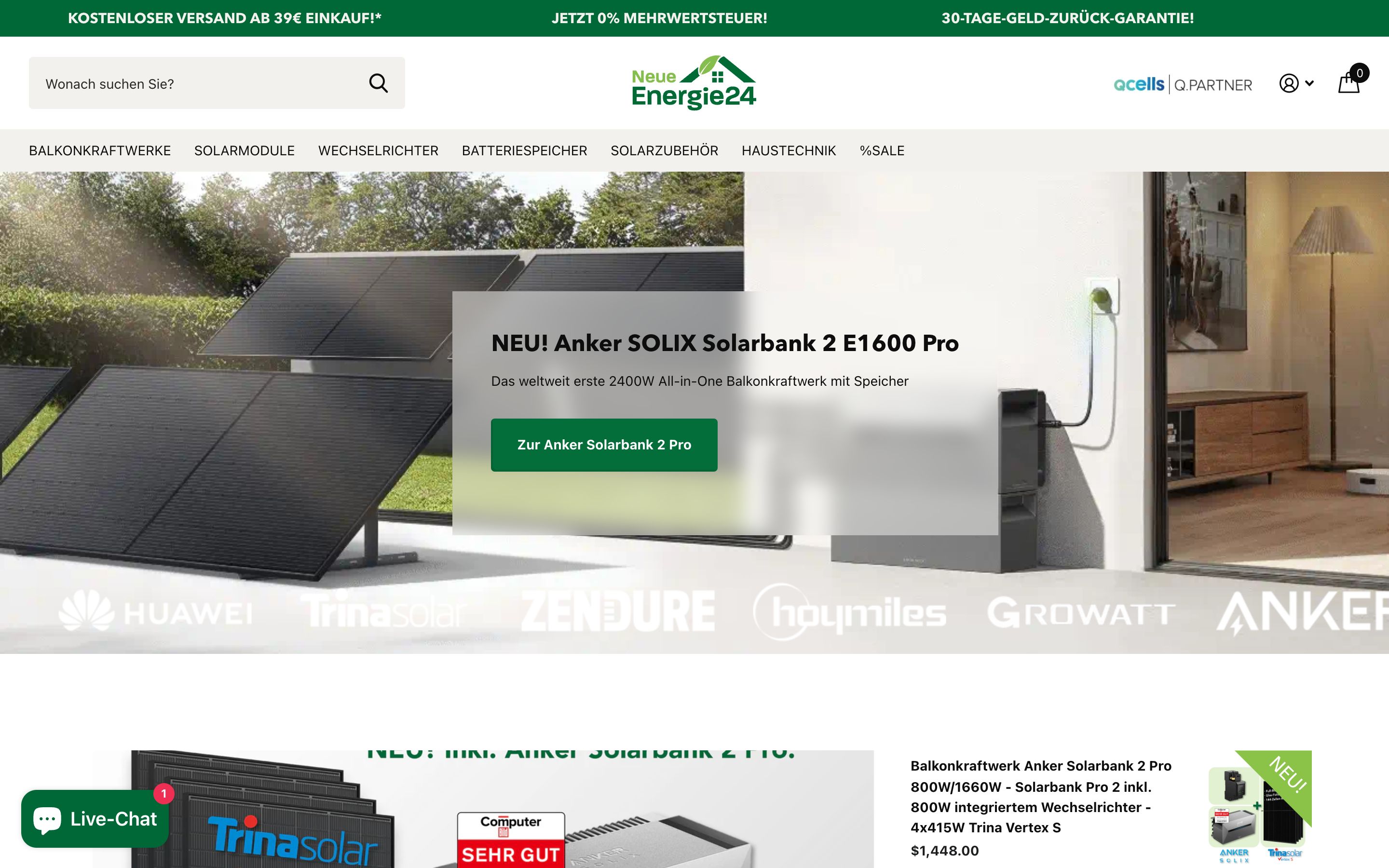 NeueEnergie24 screenshot