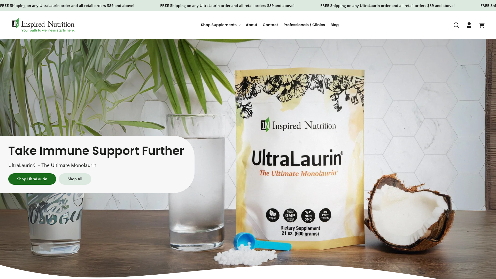 Inspired Nutrition | BigCommerce Migration to Shopify Plus