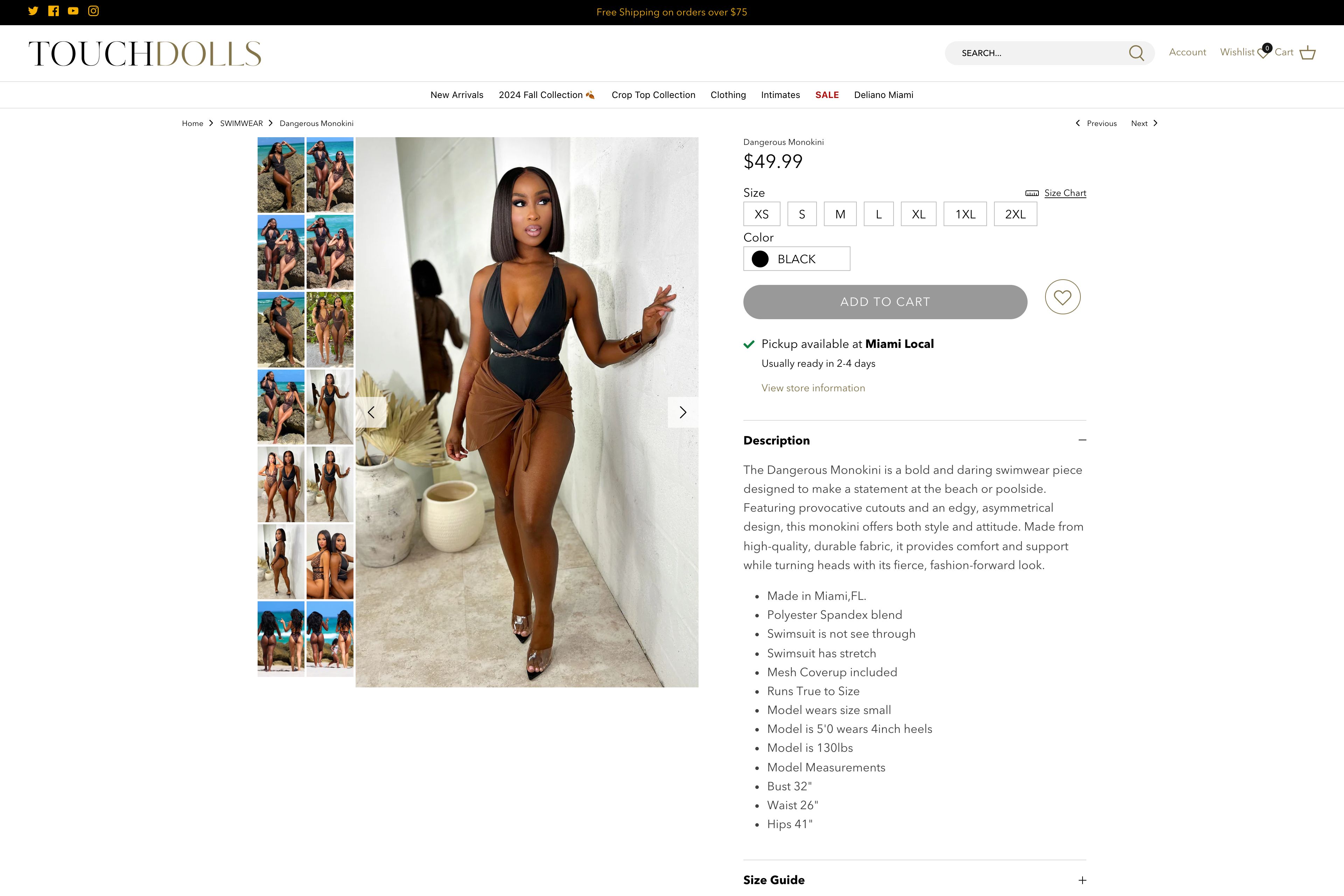 Fashion store screenshot 2