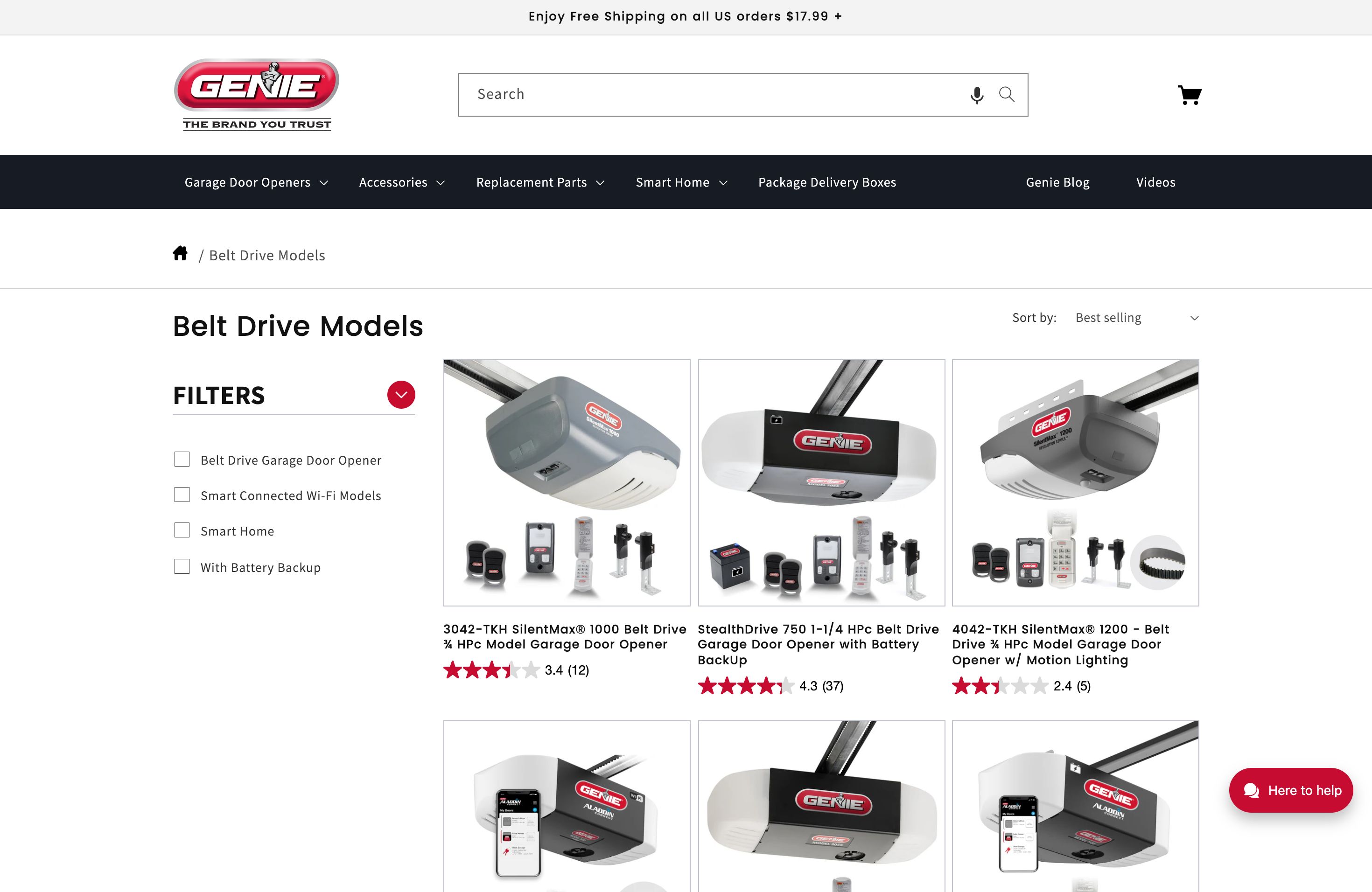 Genie Garage Door Openers screenshot 3
