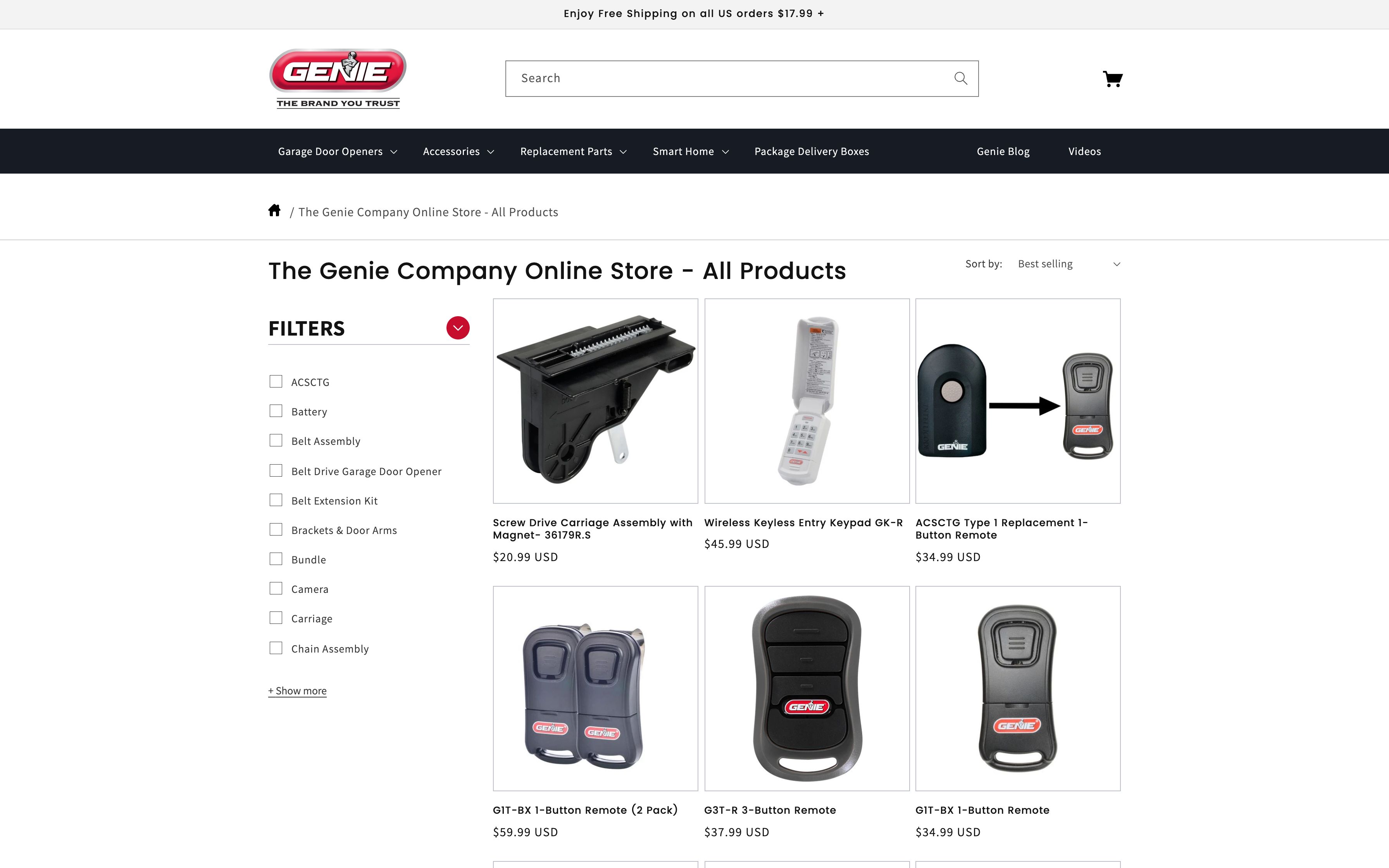 Genie Garage Door Openers screenshot 5