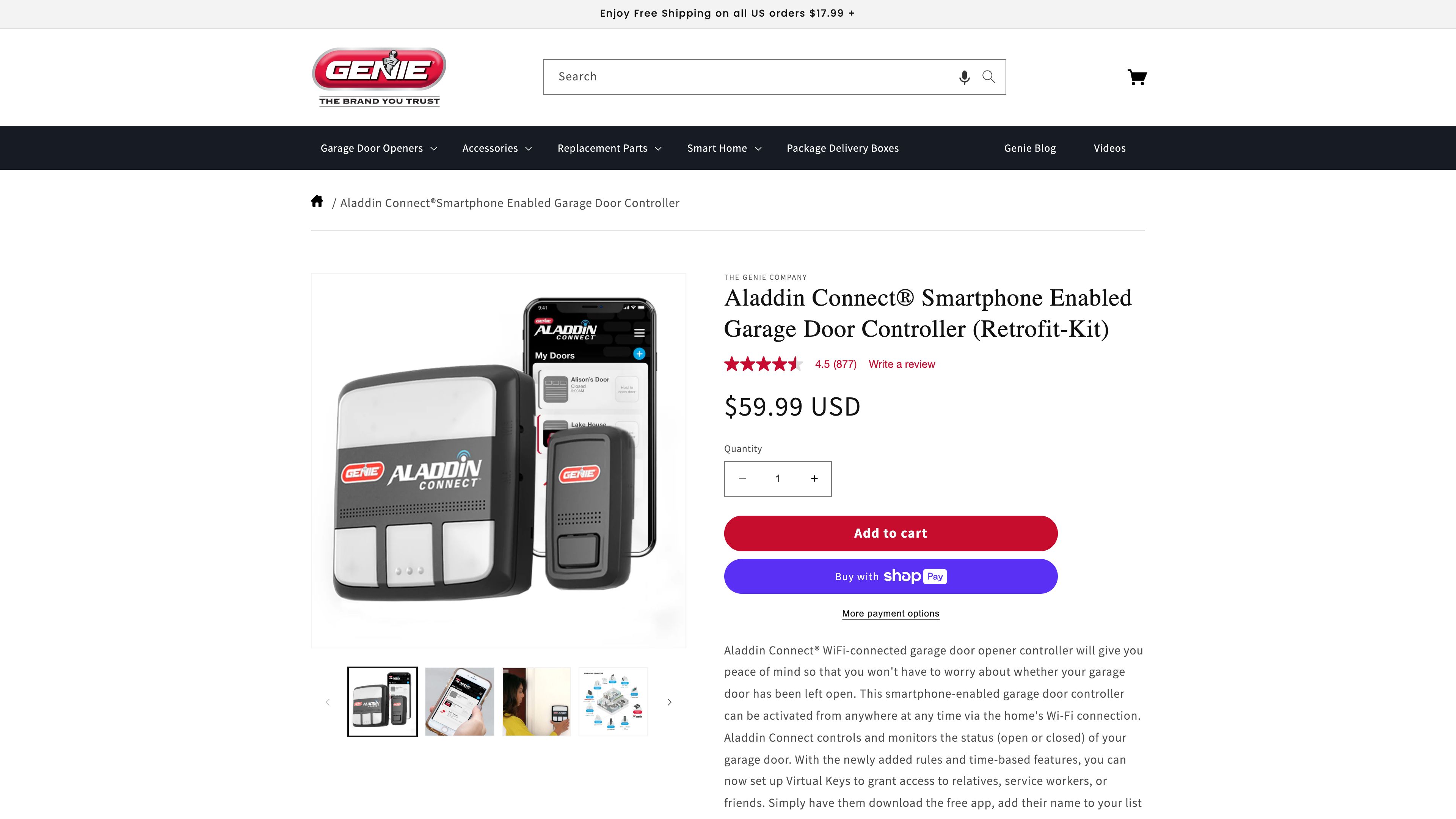 Genie Garage Door Openers screenshot 4