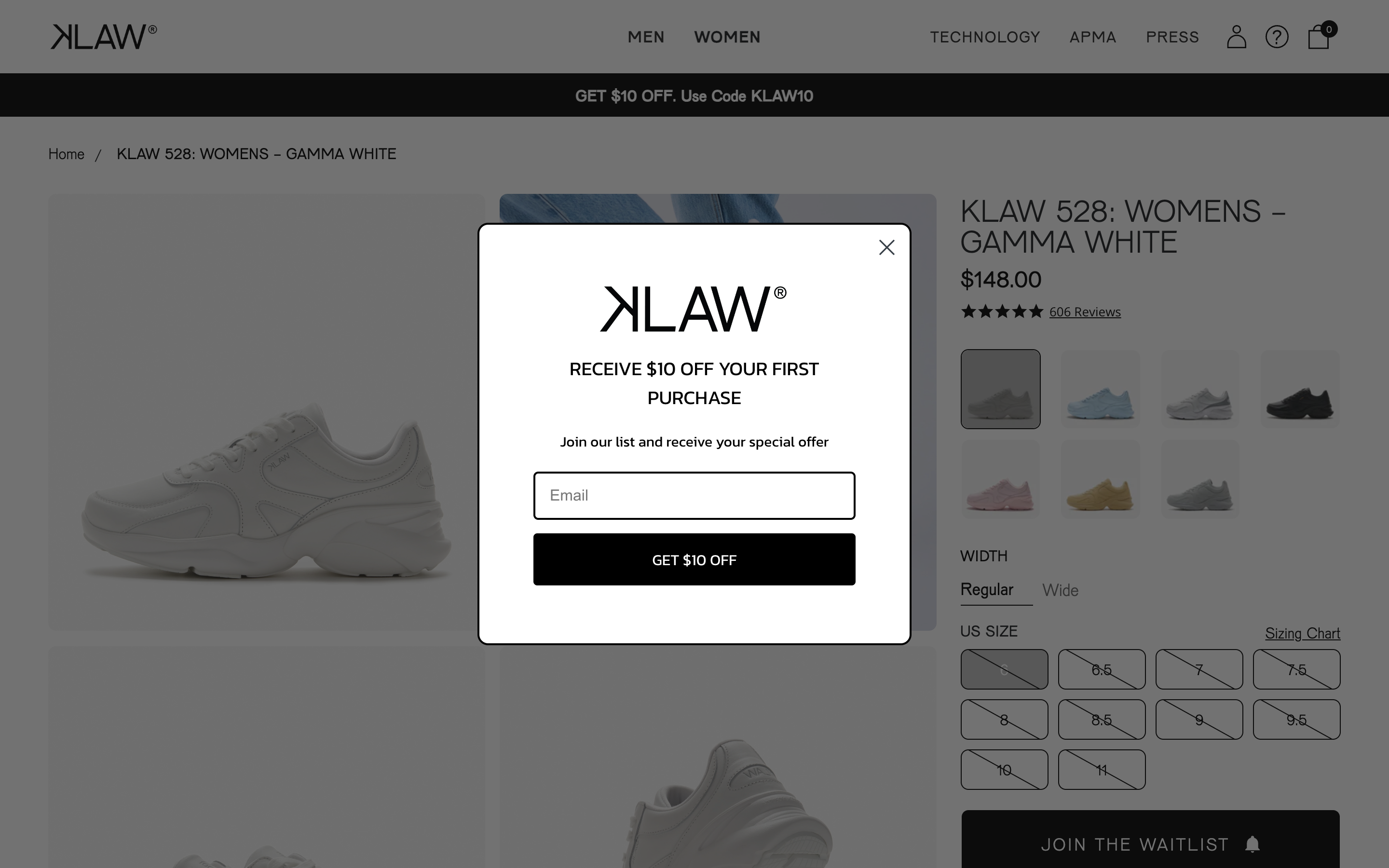 Klaw Footwear screenshot 4