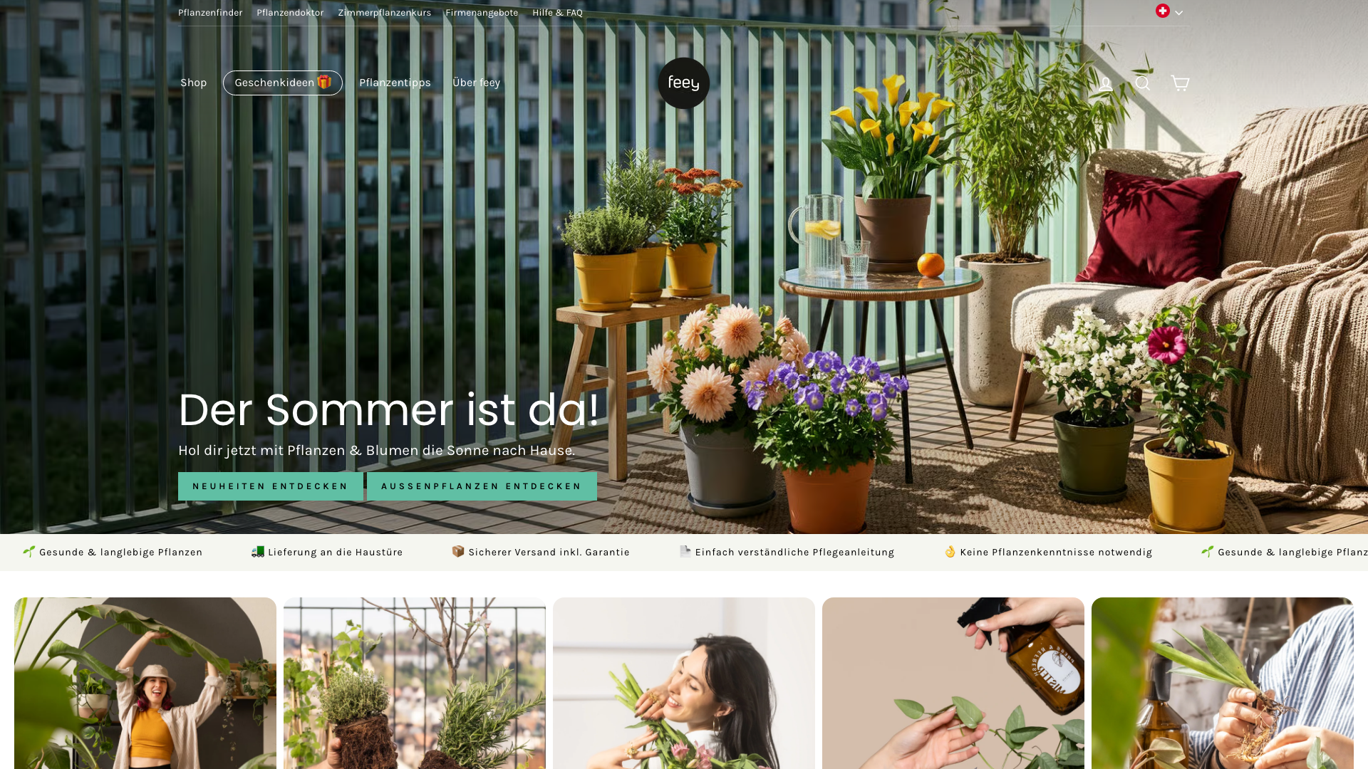Shopify Plant Website