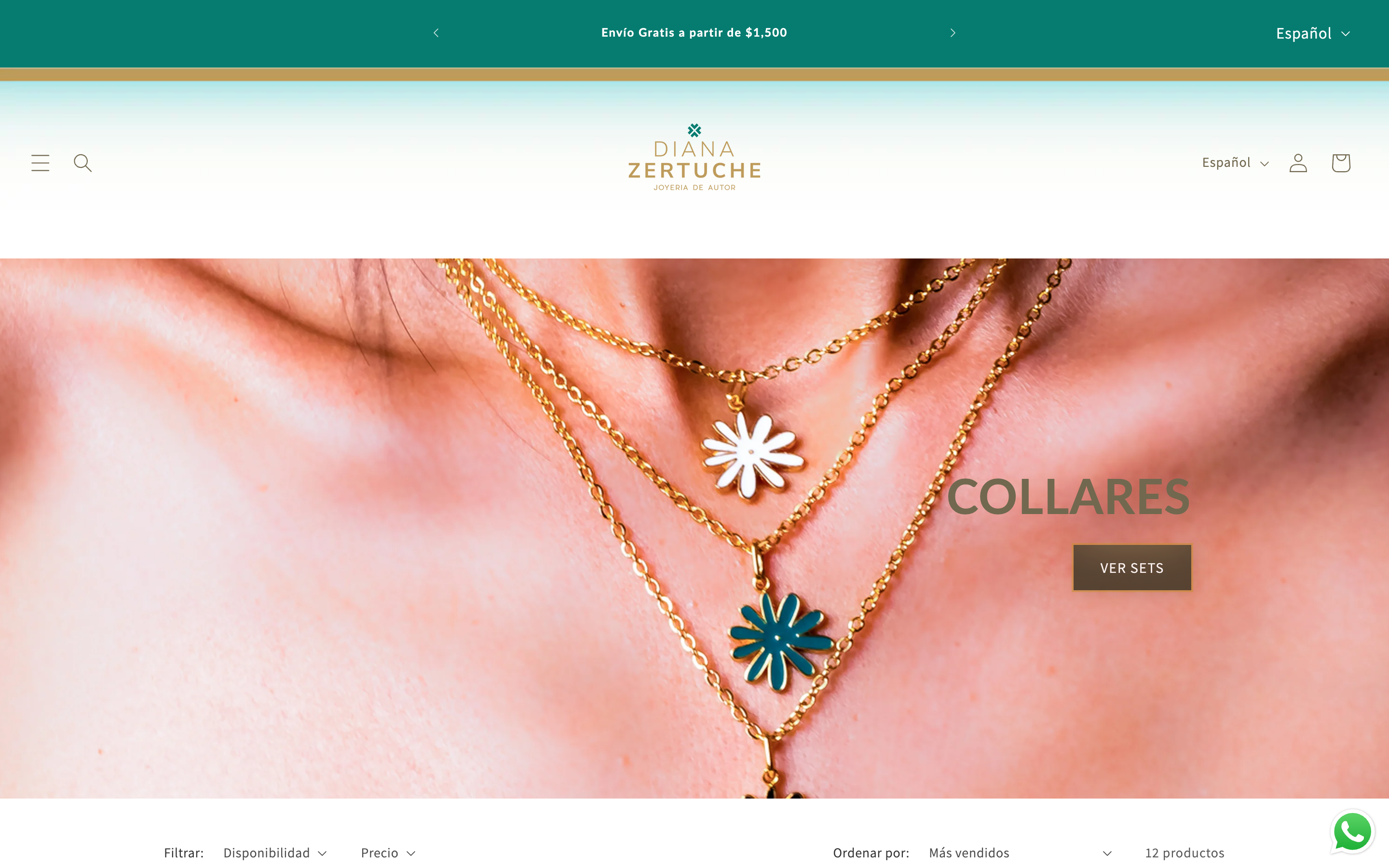 Diana Zertuche joyería de autor screenshot 3