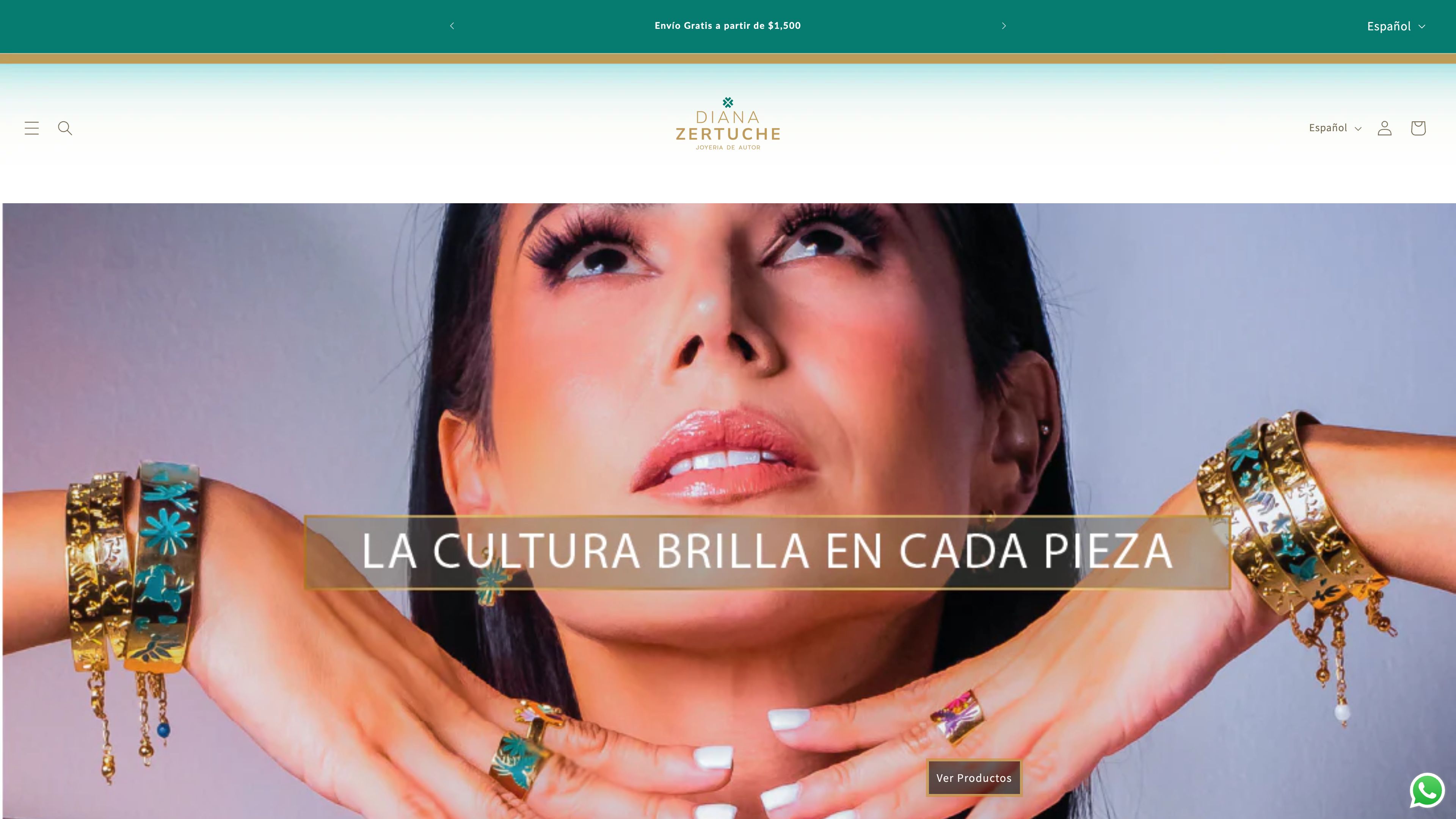 Diana Zertuche joyería de autor screenshot 6