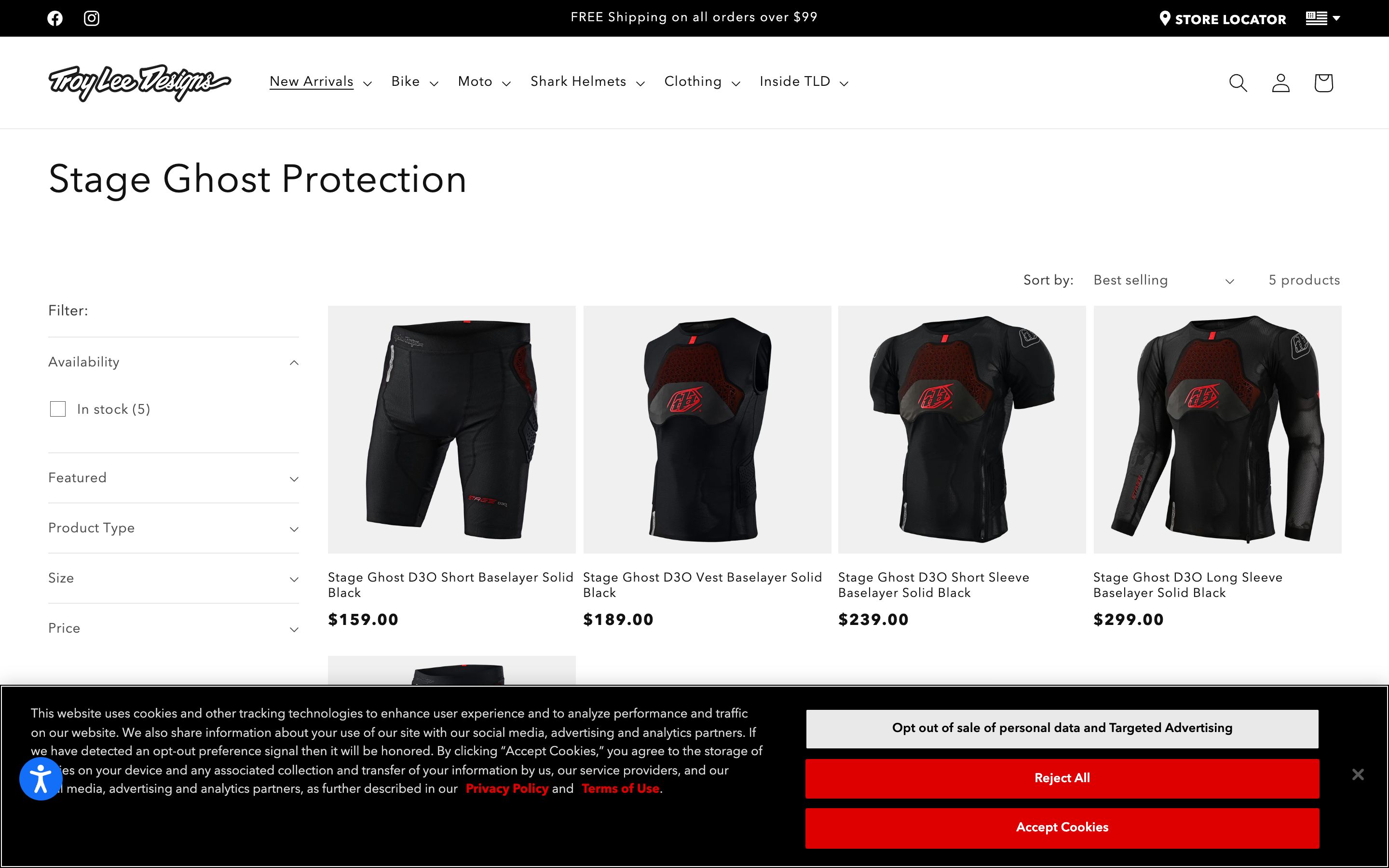 Troy Lee Designs screenshot 2