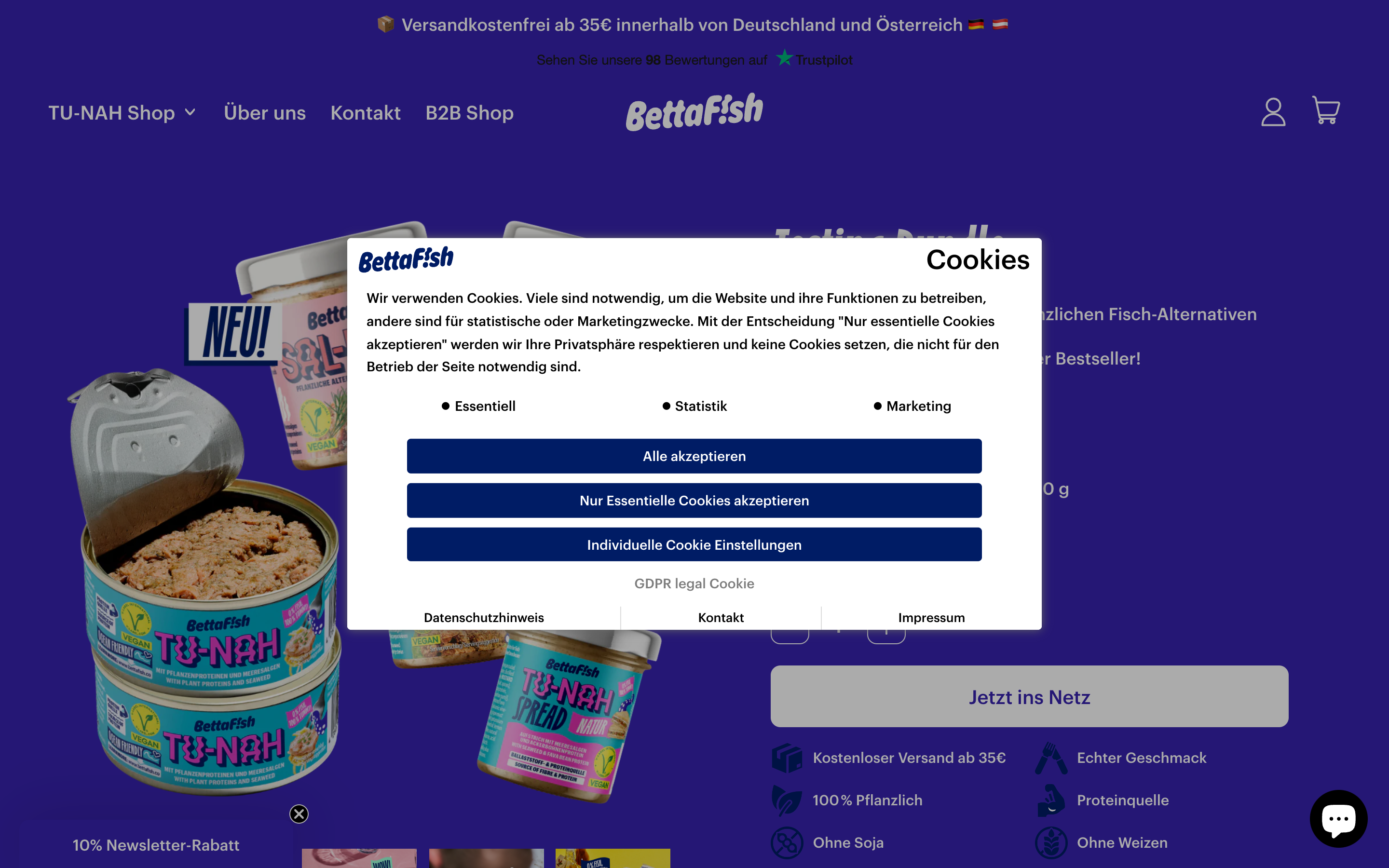 Bettafish screenshot 5